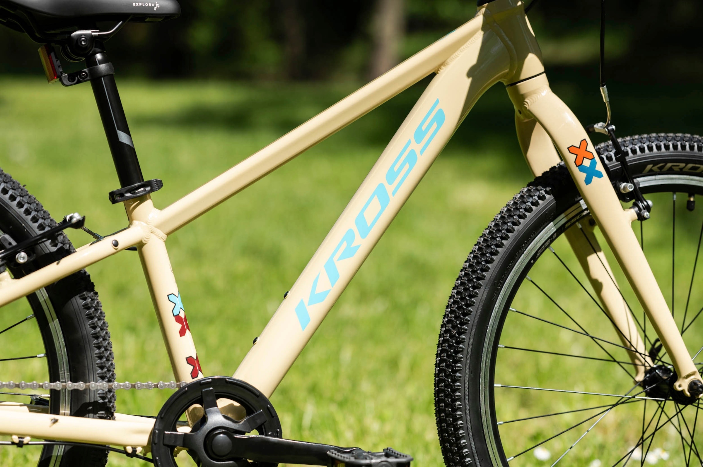 Kross Kinderfahrrad »Kinder-MTB Level Jr 1.0«, 8 Gang, Shimano, TOURNEY TX800 Schaltwerk, Kettenschaltung