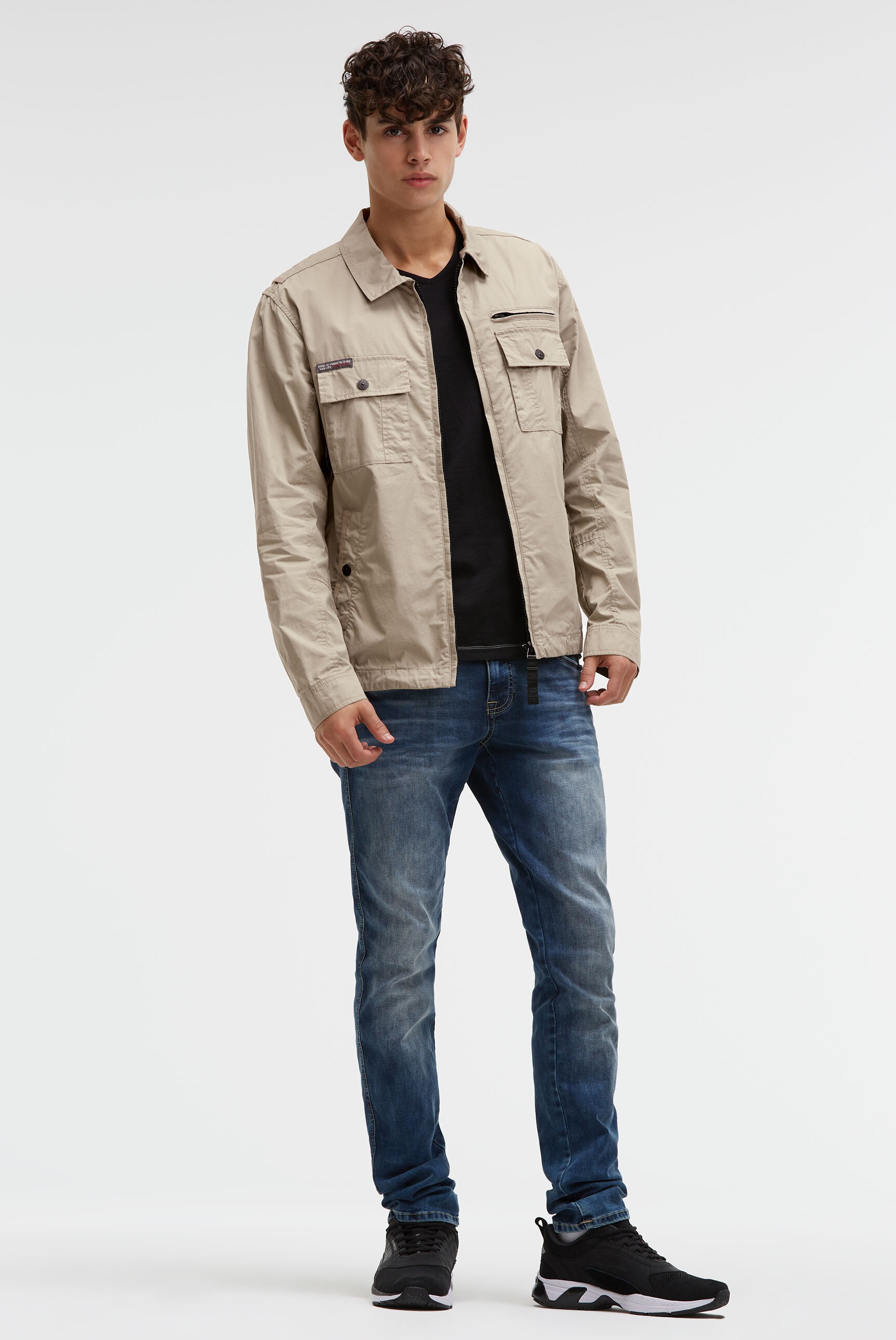 CAMP DAVID Outdoorjacke ohne Kapuze