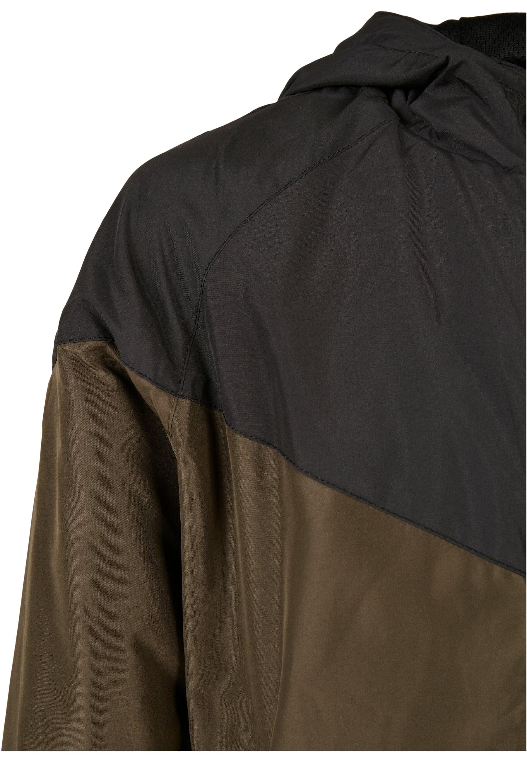 URBAN CLASSICS Allwetterjacke »Urban Classics Herren Boys 2-Tone Tech Windrunner«, (1 St.), mit Kapuze