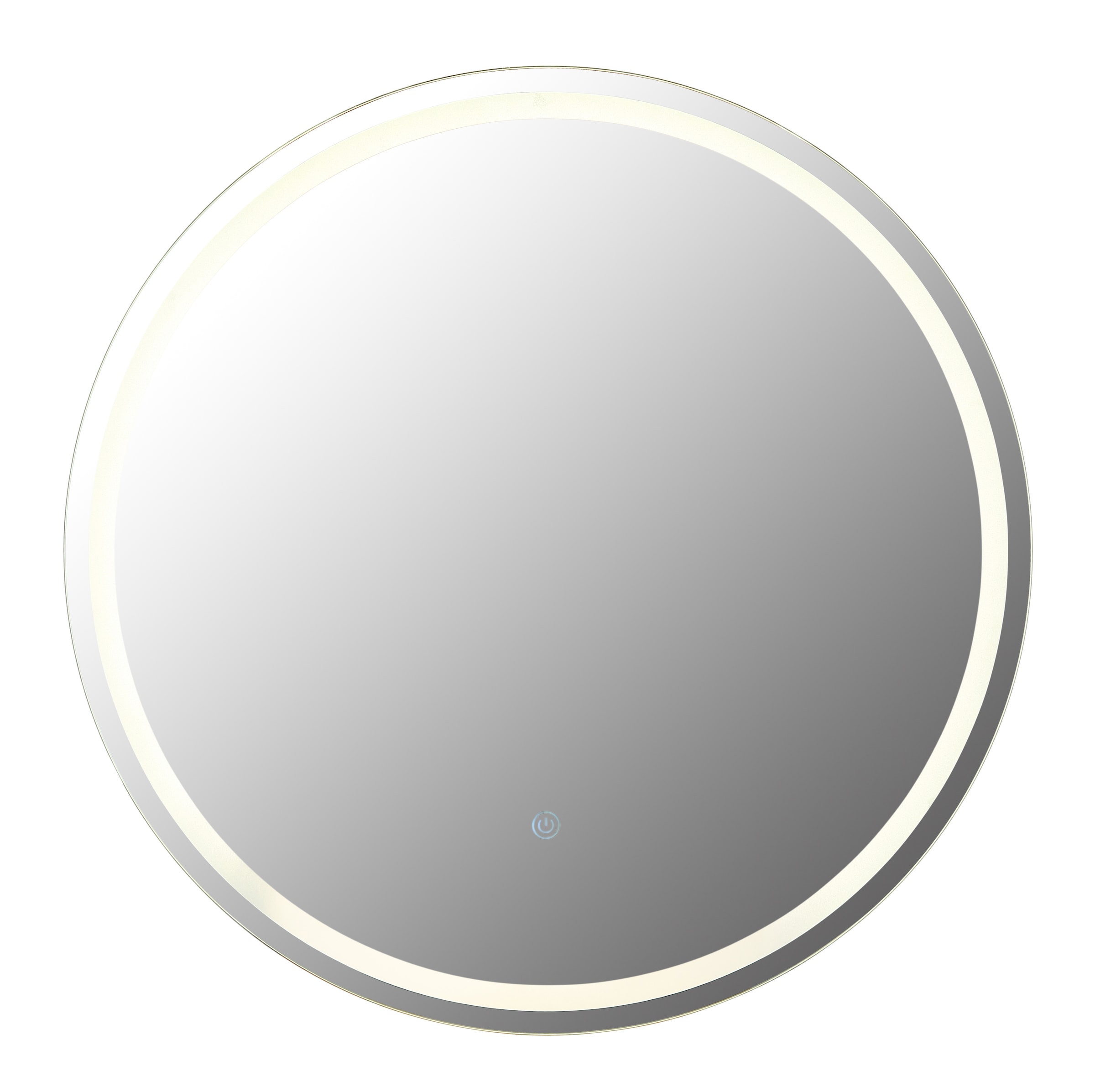 GLOBO LIGHTING LED Spiegelleuchte »RIVAS«, Leuchtmittel LED-Modul | LED fest integriert, Spiegel/Touch Ein/Aus/Memoryfunktion/ ø: 750mm