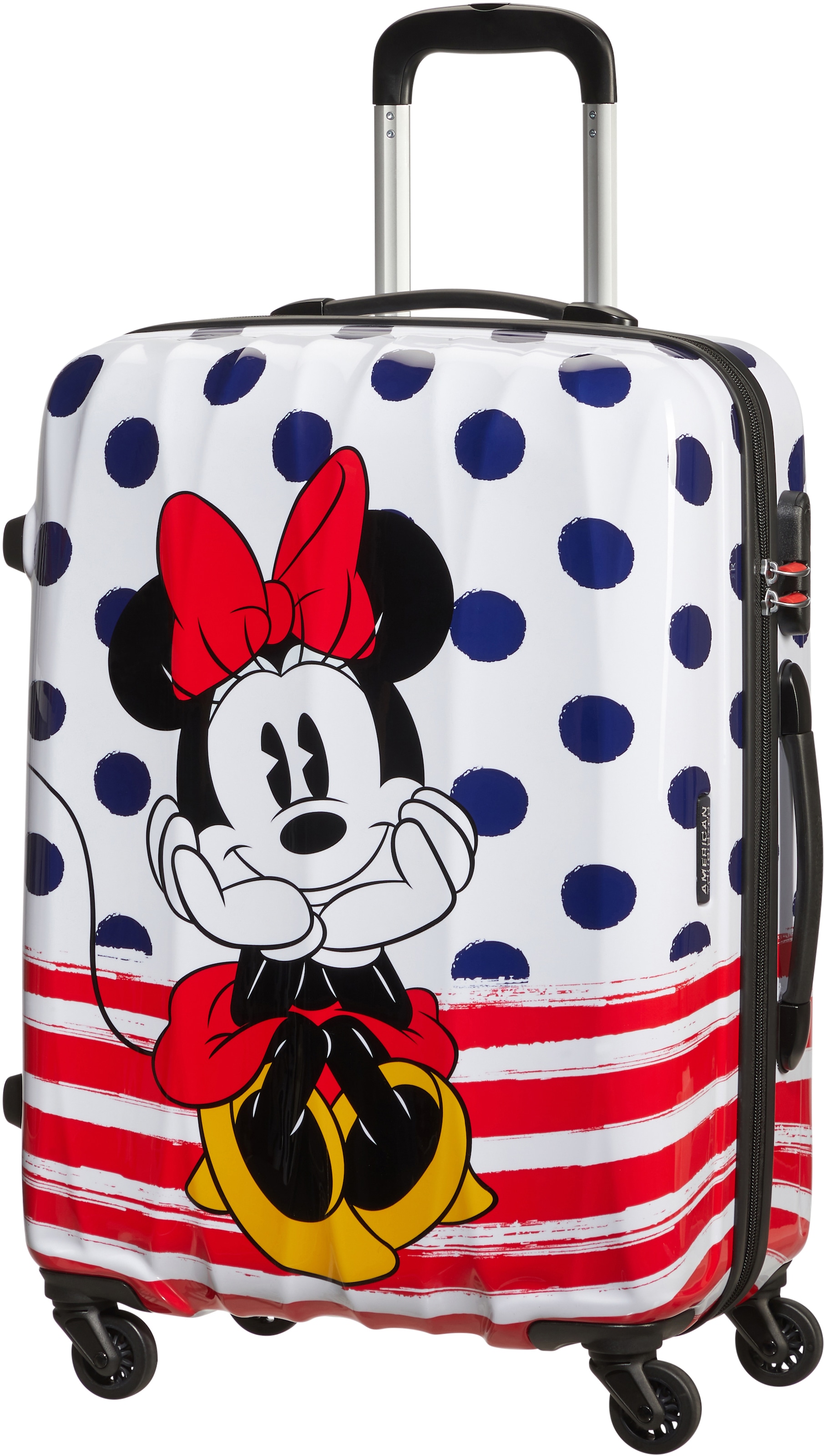 American Tourister® Hartschalen-Trolley | Minnie online Legends, 65 Dots, 4 Rollen cm«, Blue bestellen »Disney BAUR