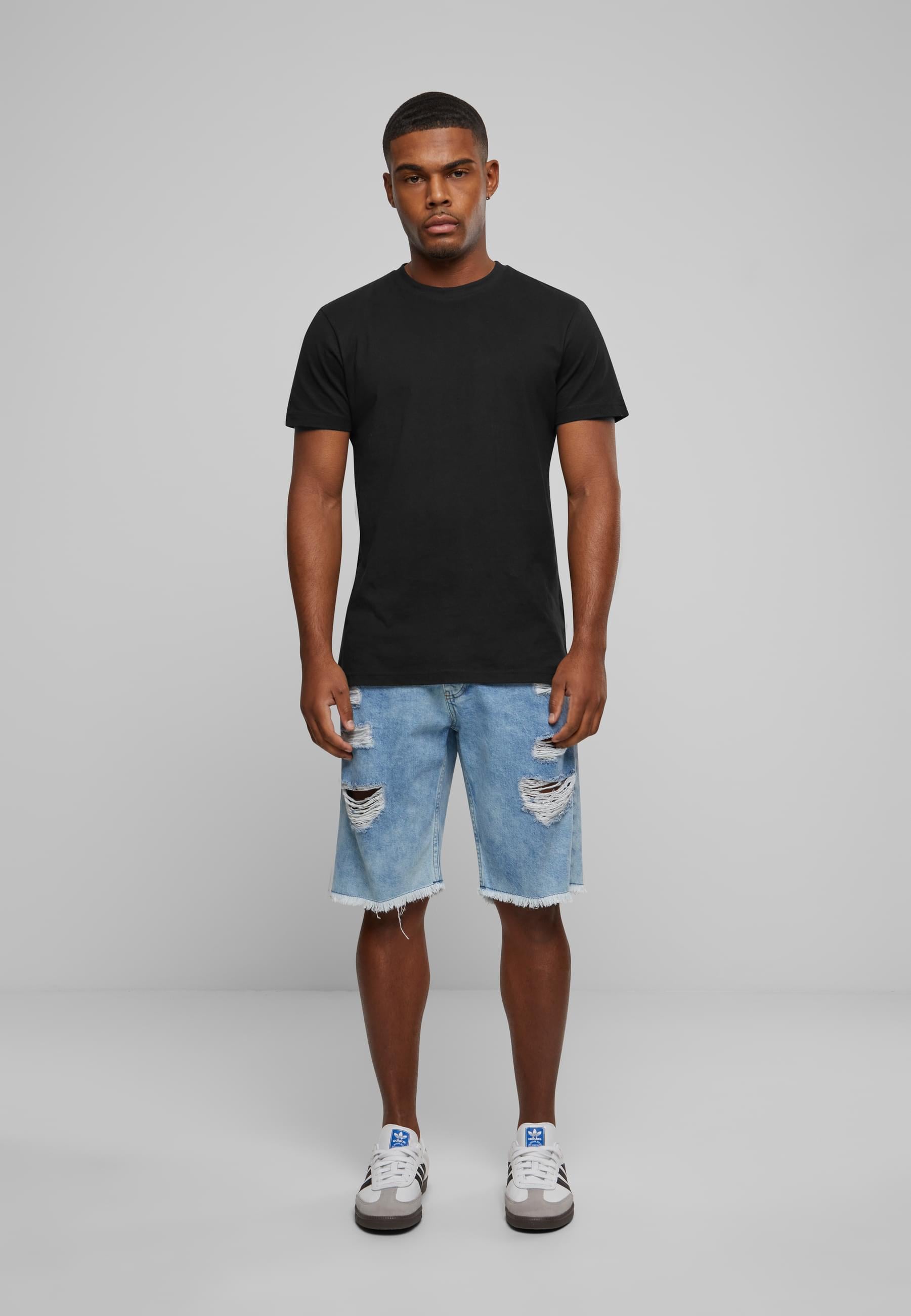 2Y Studios Shorts »2Y Studios Herren 2Y Destroyed Denim Shorts«