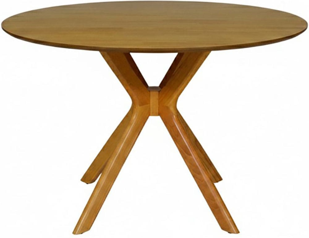 Jahnke Esstisch »DINE ROX« Esstisch, rund, Massivholz, Skandi-Look, für bis zu 4 Personen, 115 cm