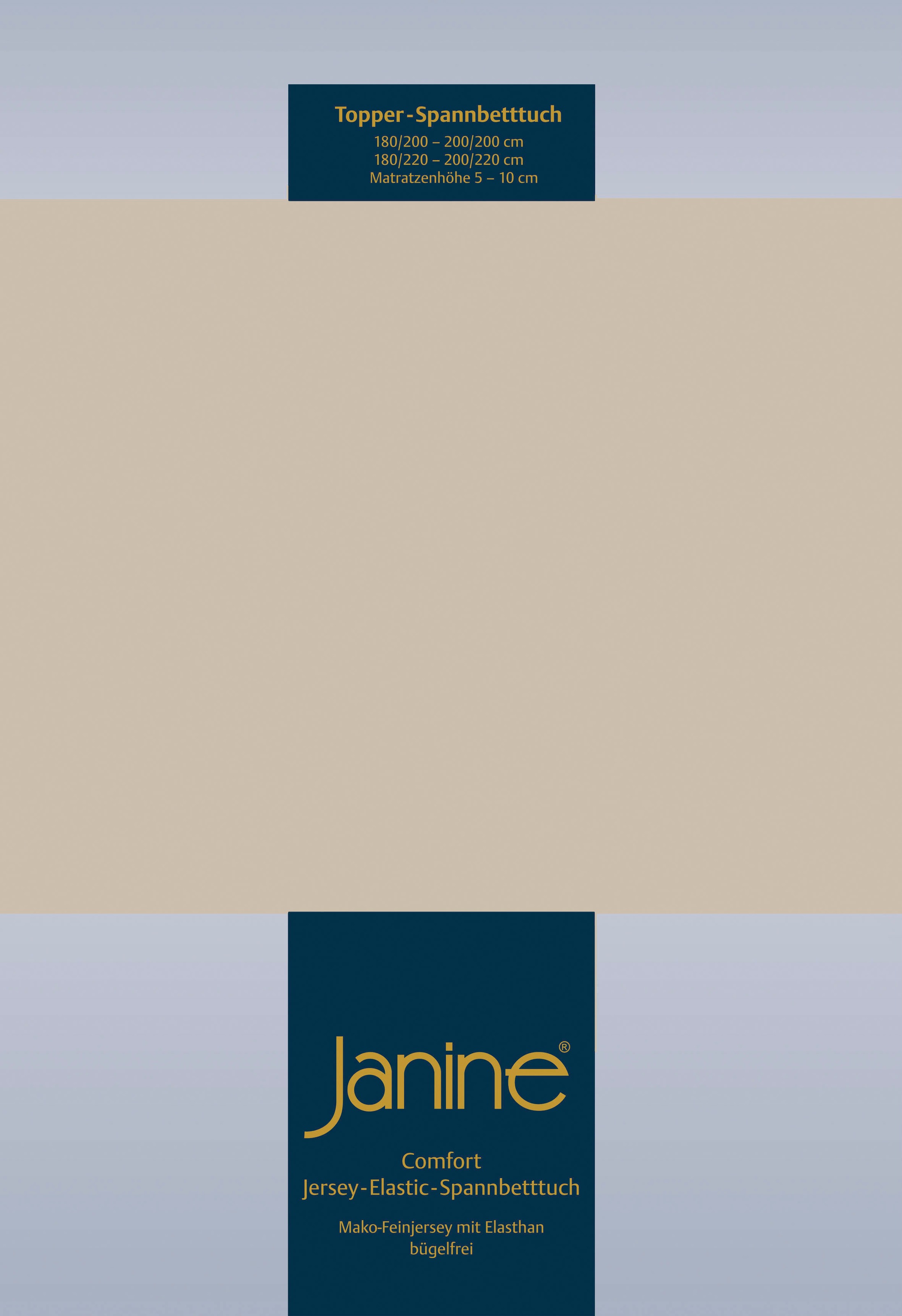 Janine Spannbettlaken »TOPPER 5001/« su Rundu...