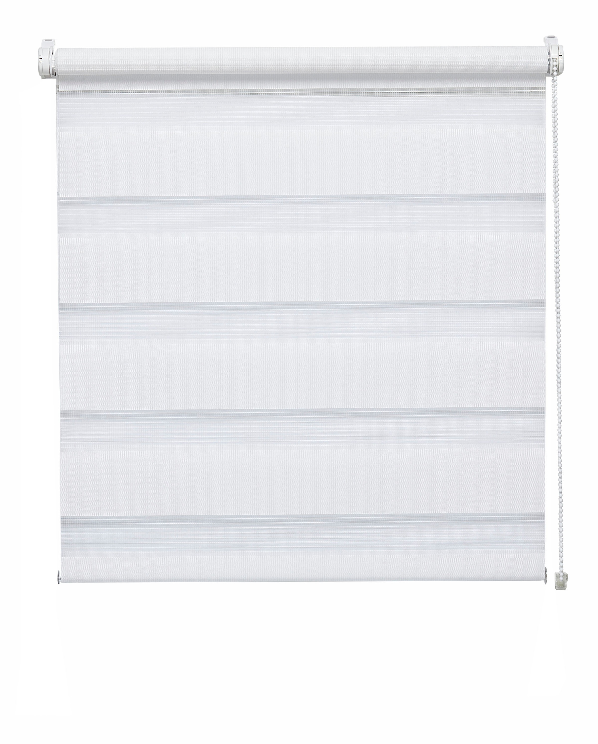 Gardinia Exklusiv Doppelrollo "EASYFIX" transparent Sichtschutz mit Bohren günstig online kaufen