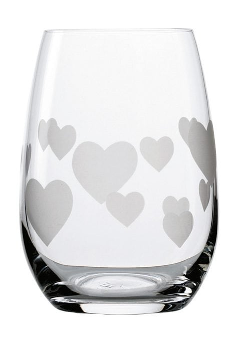 Stölzle Glas L'Amour, (Set, 6 tlg.), 6-teilig weiß Kristallgläser Gläser Glaswaren Haushaltswaren