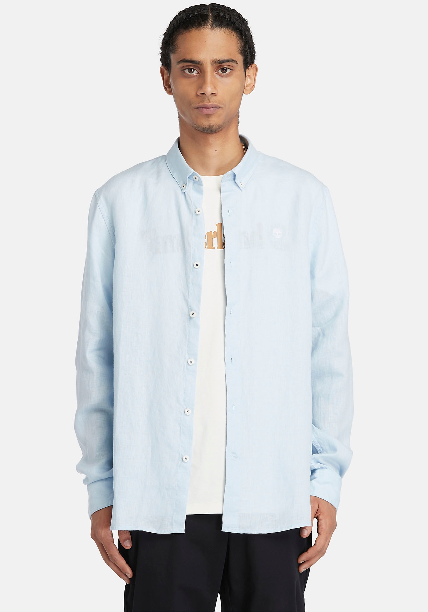 Timberland Langarmhemd »MILL BROOK Linen Shirt«