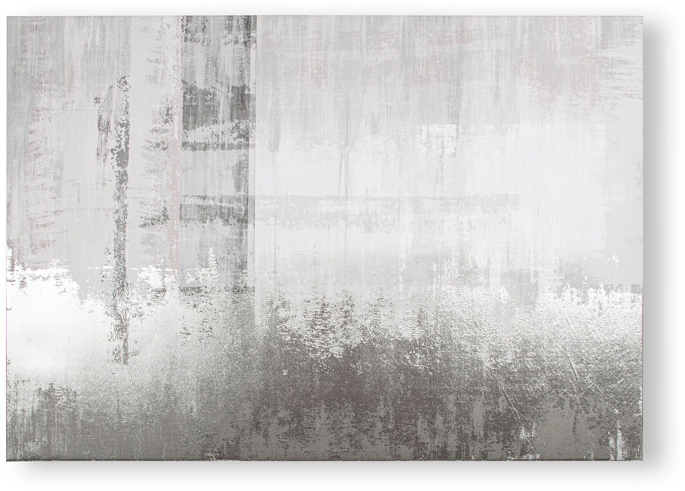 Leinwandbild »Abstrakt«, (1 St.), Leinwandbilder Metallic 100x70cm