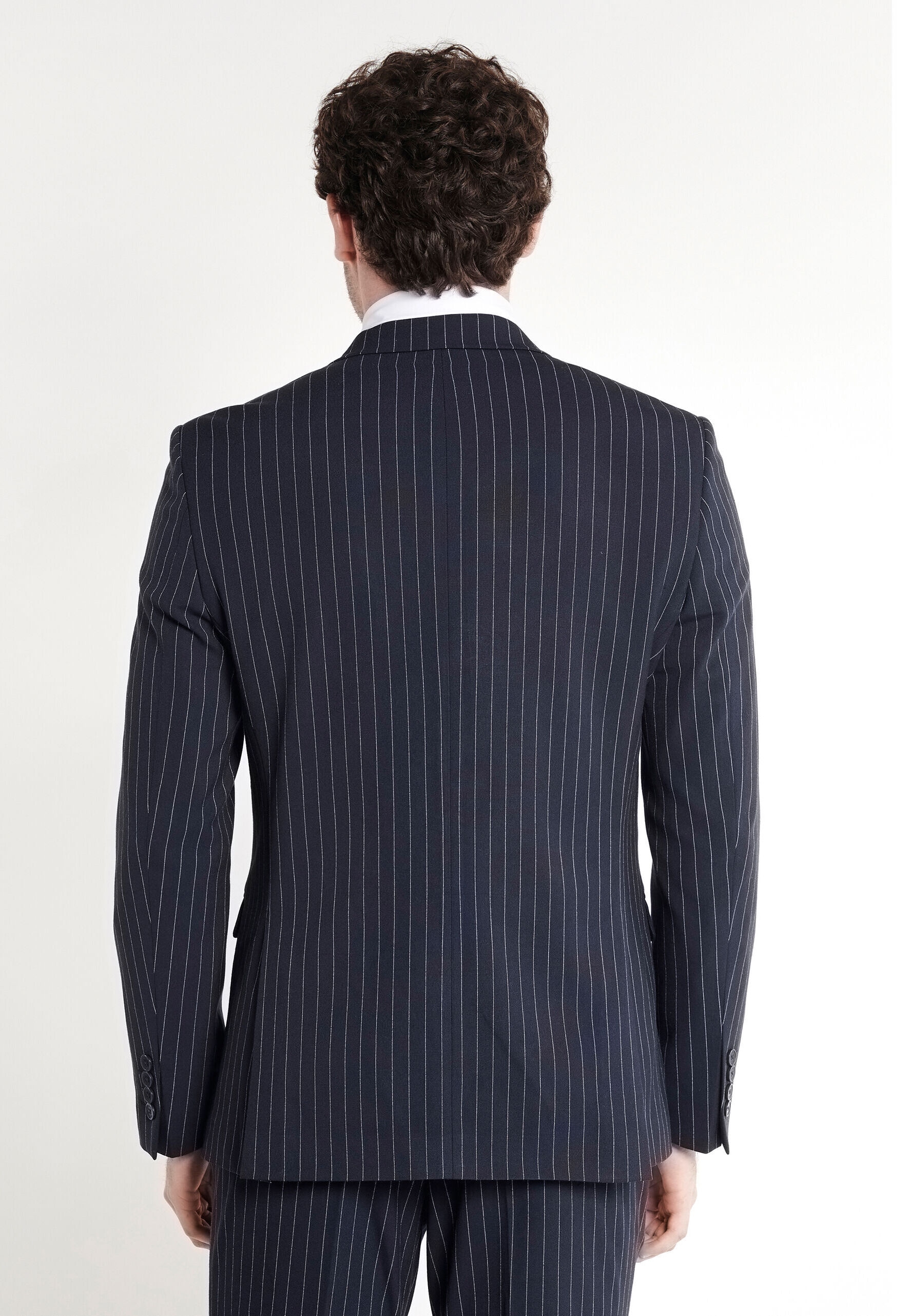 SteffenKlein Anzug »SteffenKlein Anzug« regular fit mit Nadelstreifen
