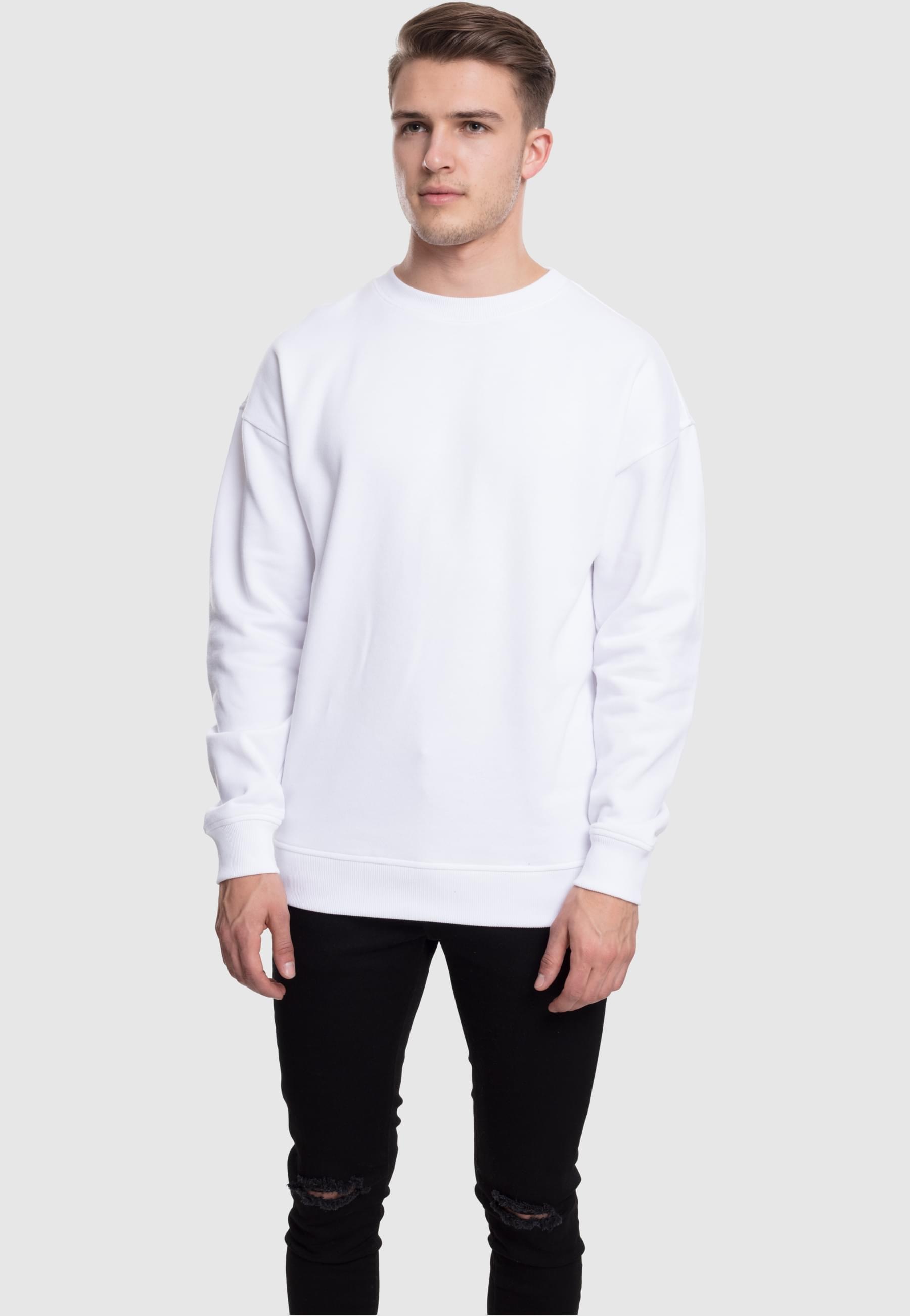 URBAN CLASSICS Rundhalspullover »Urban Classics Herren Sweat Crewneck«, (1 tlg.)