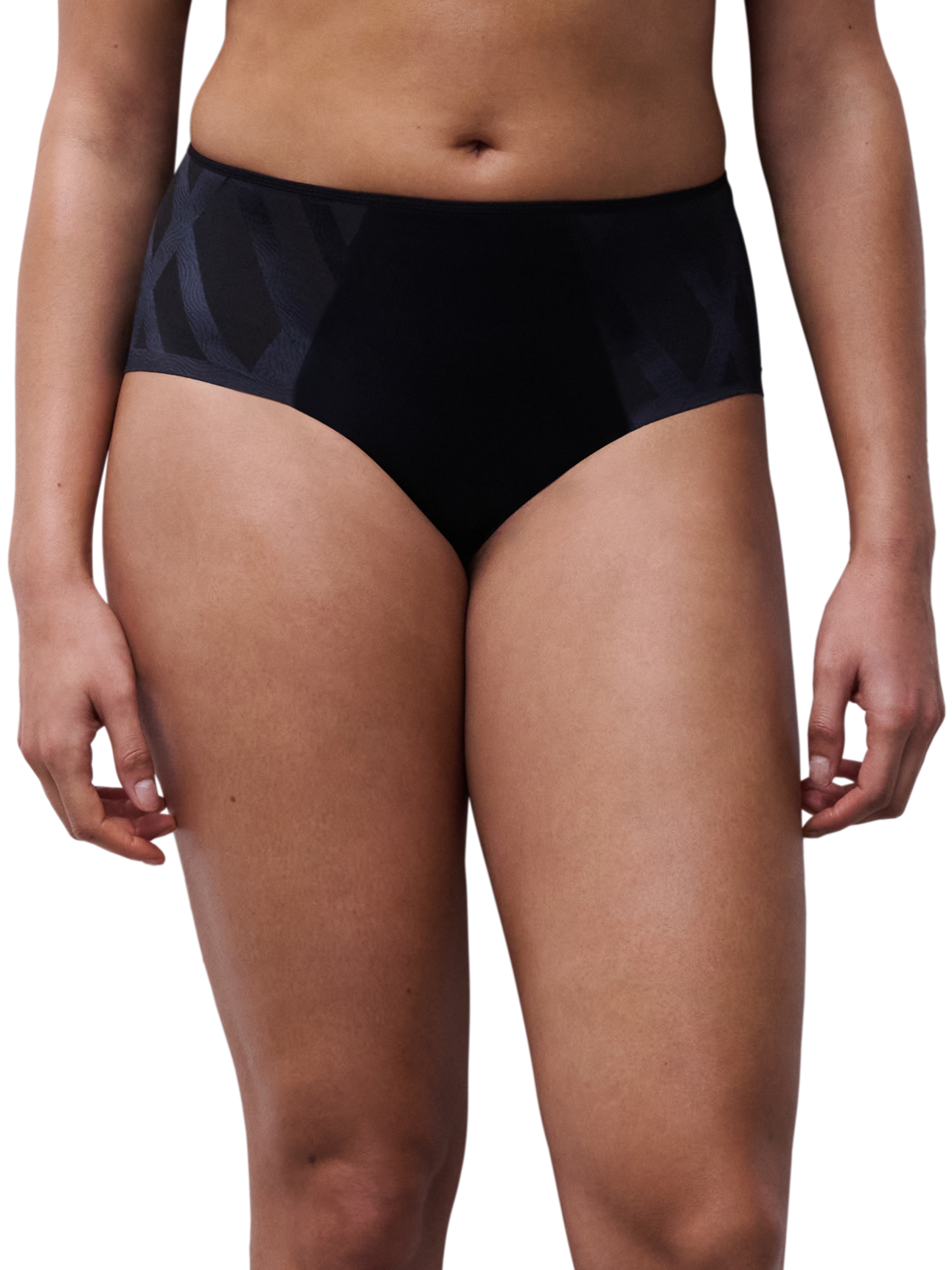 Chantelle Slip "GLAZE" grafisches Gewebe mit matten und schimmernden Kontrasten
