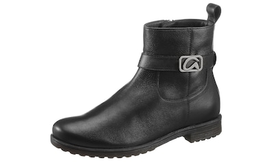 Stiefelette »LIVERPOOL«, mit Zierriemchen mit Logo