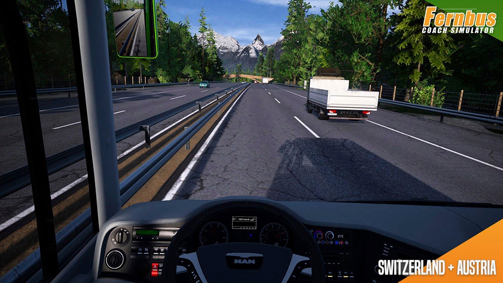 aerosoft Spielesoftware »Der Fernbus Simulator- AddOn Szenerie Österreich/Schweiz«, PC