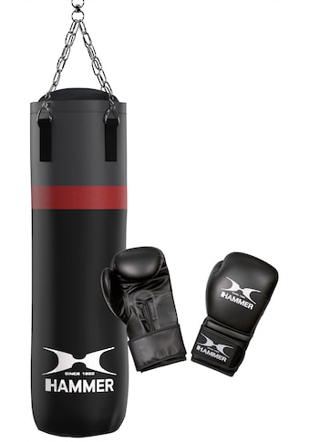 Boxsack »Cobra«, (Set, mit Boxhandschuhen)