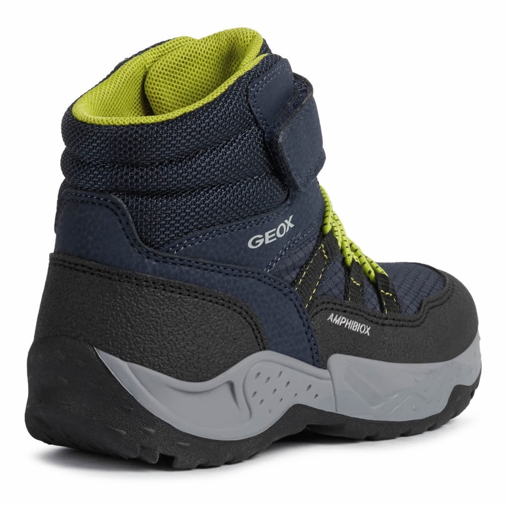 Geox Schnürboots »J SENTIERO BOY B ABX«, mit Warmfutter und Amphibiox-Ausstattung