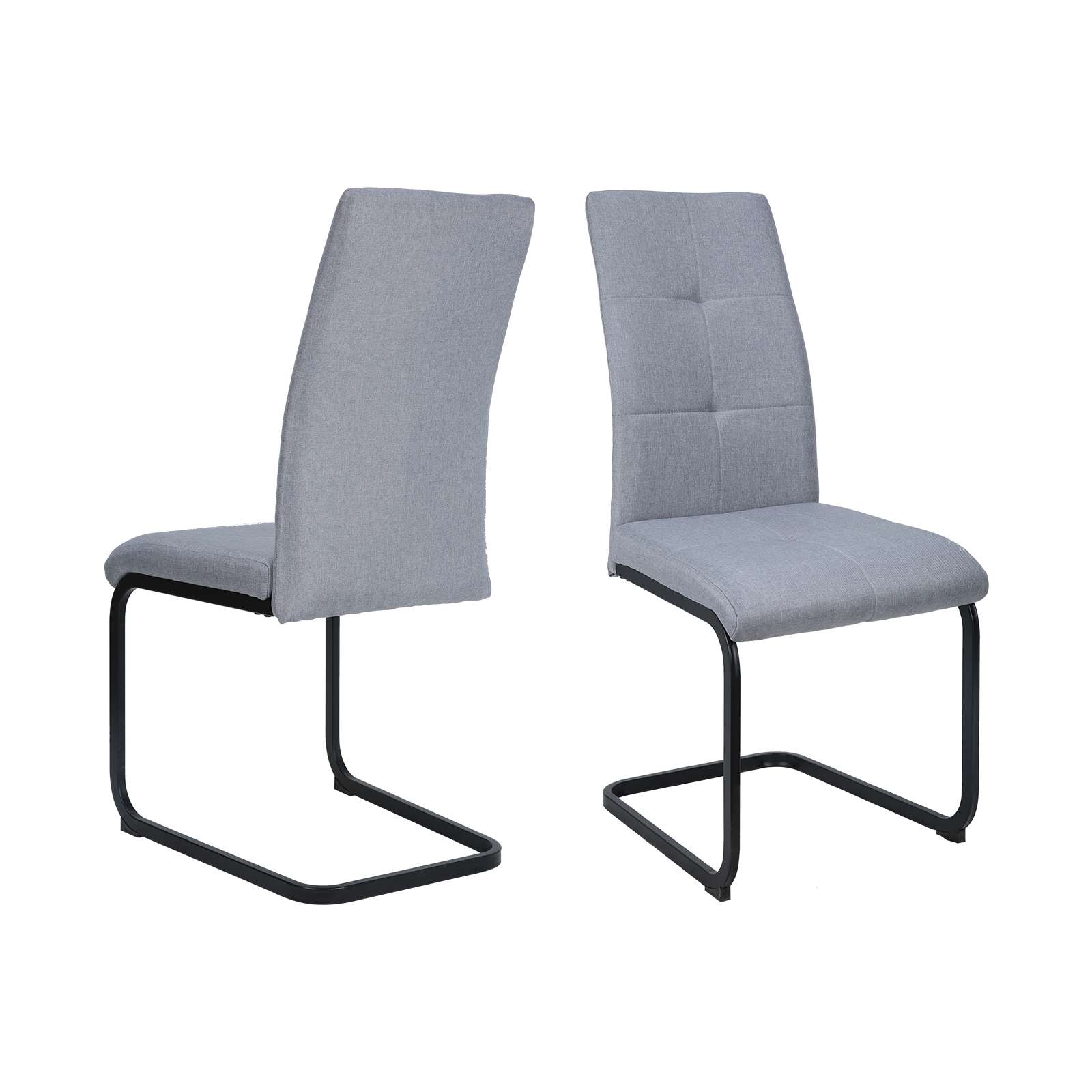 Thumbnail - OTTO home Esszimmerstuhl "Calgoty" () 2 Stk.Freischwinger, gepolsterte Rückenlehne und Sitzfläche, Sitzhöhe 48 cm