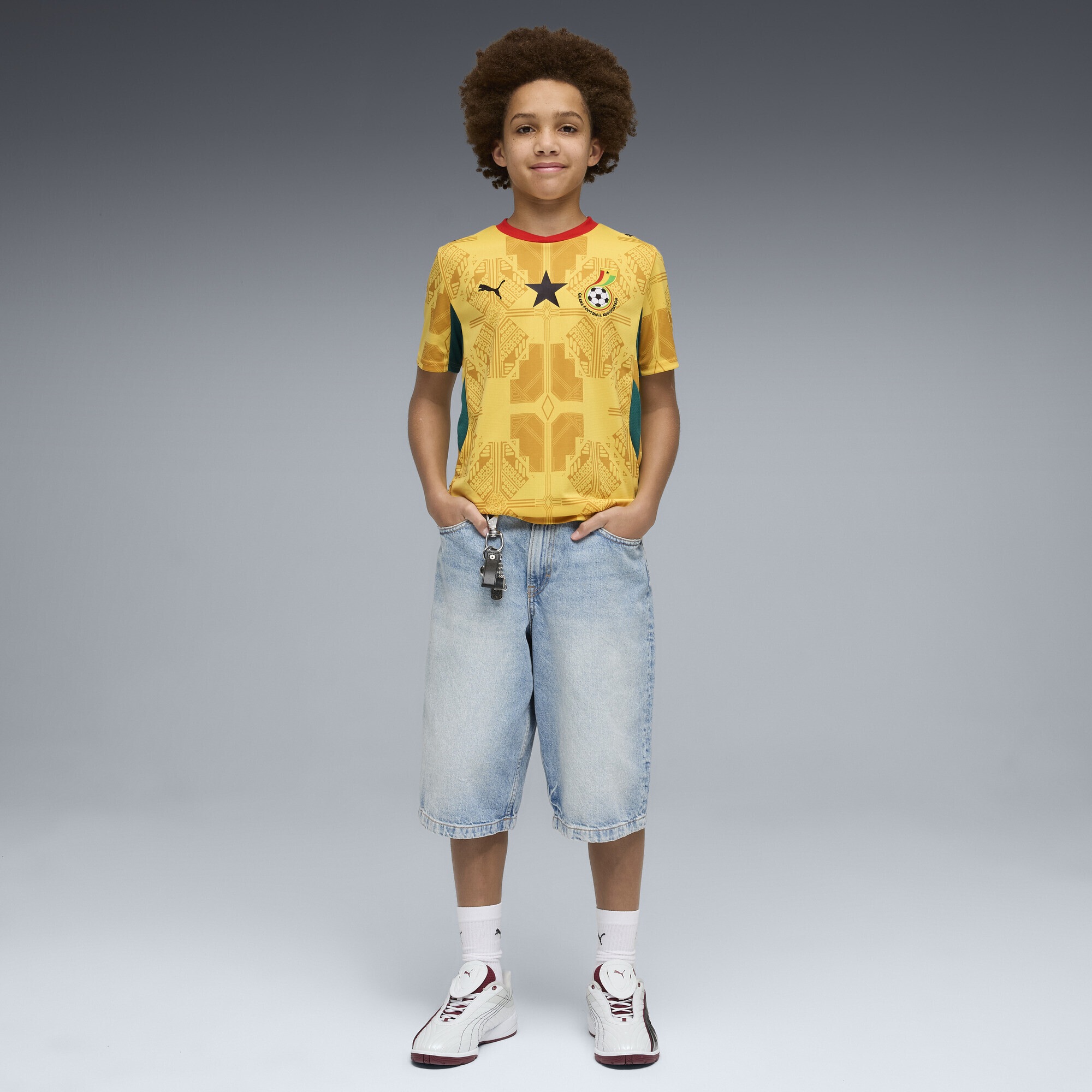 PUMA Trainingsshirt »Ghana 2026 Auswärtstrikot Jugendliche«