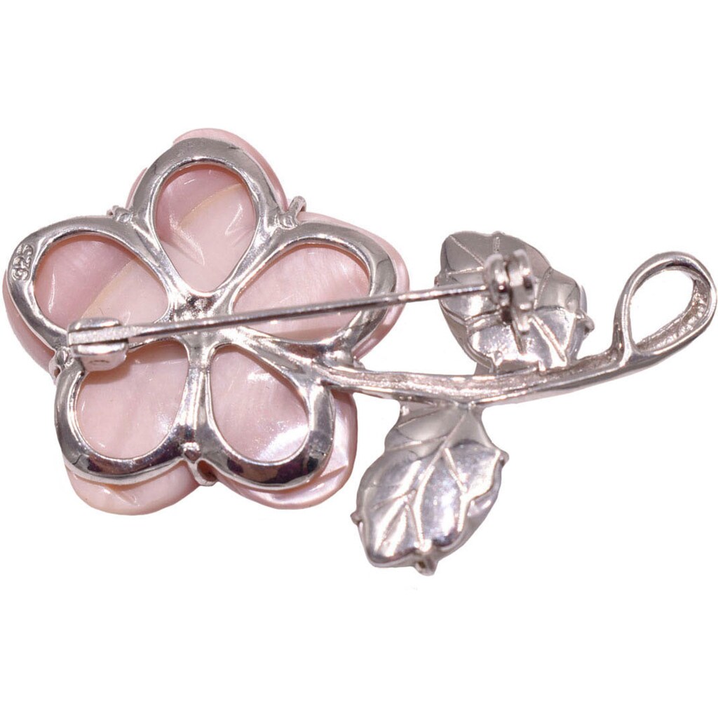 Firetti Brosche »Schmuck Geschenk Silber 925 Ansteckschmuck Blume«