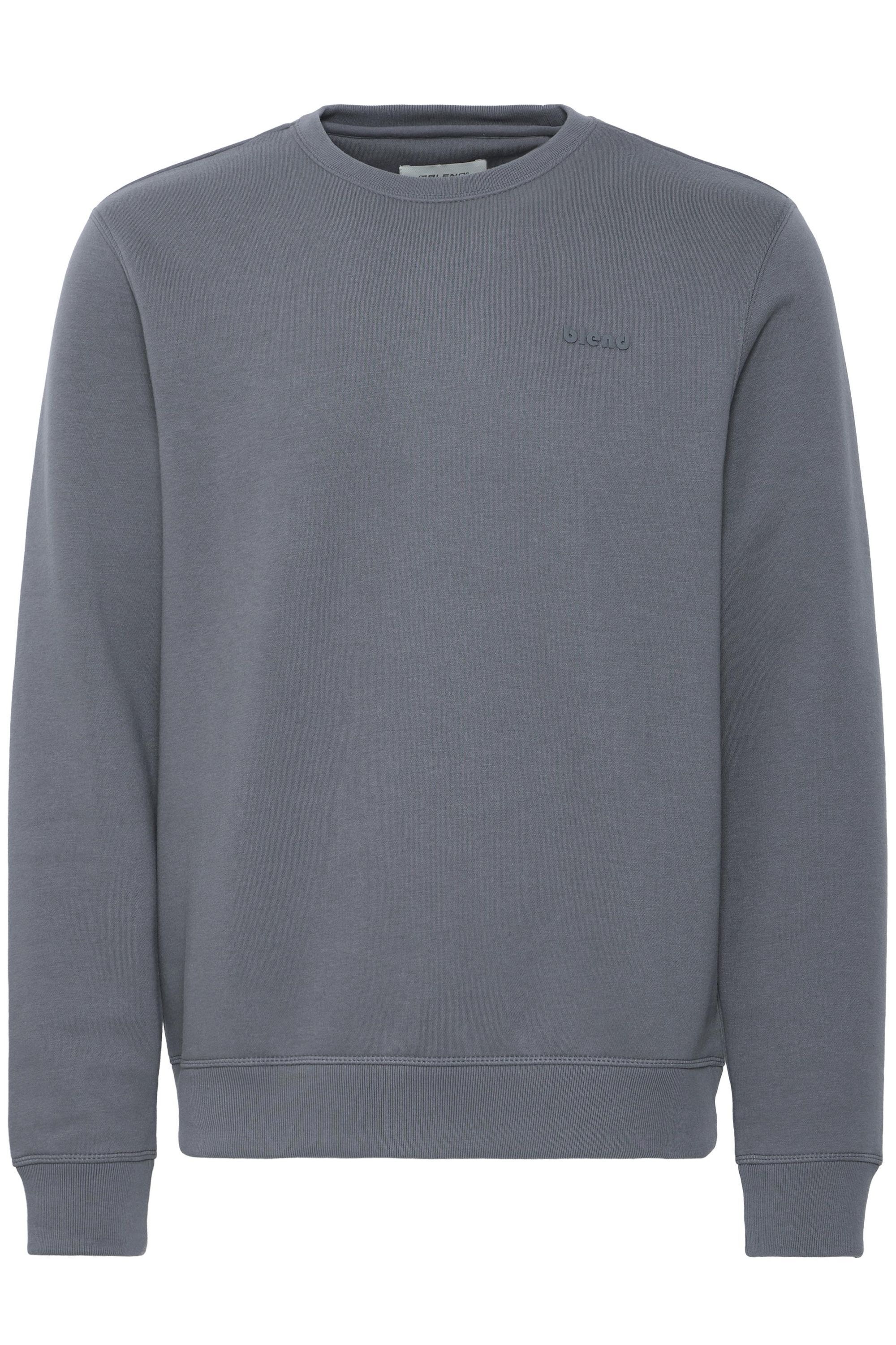 Blend Rundhalspullover "BHDownton", Klassisches Sweatshirt mit Rundhalsauss günstig online kaufen