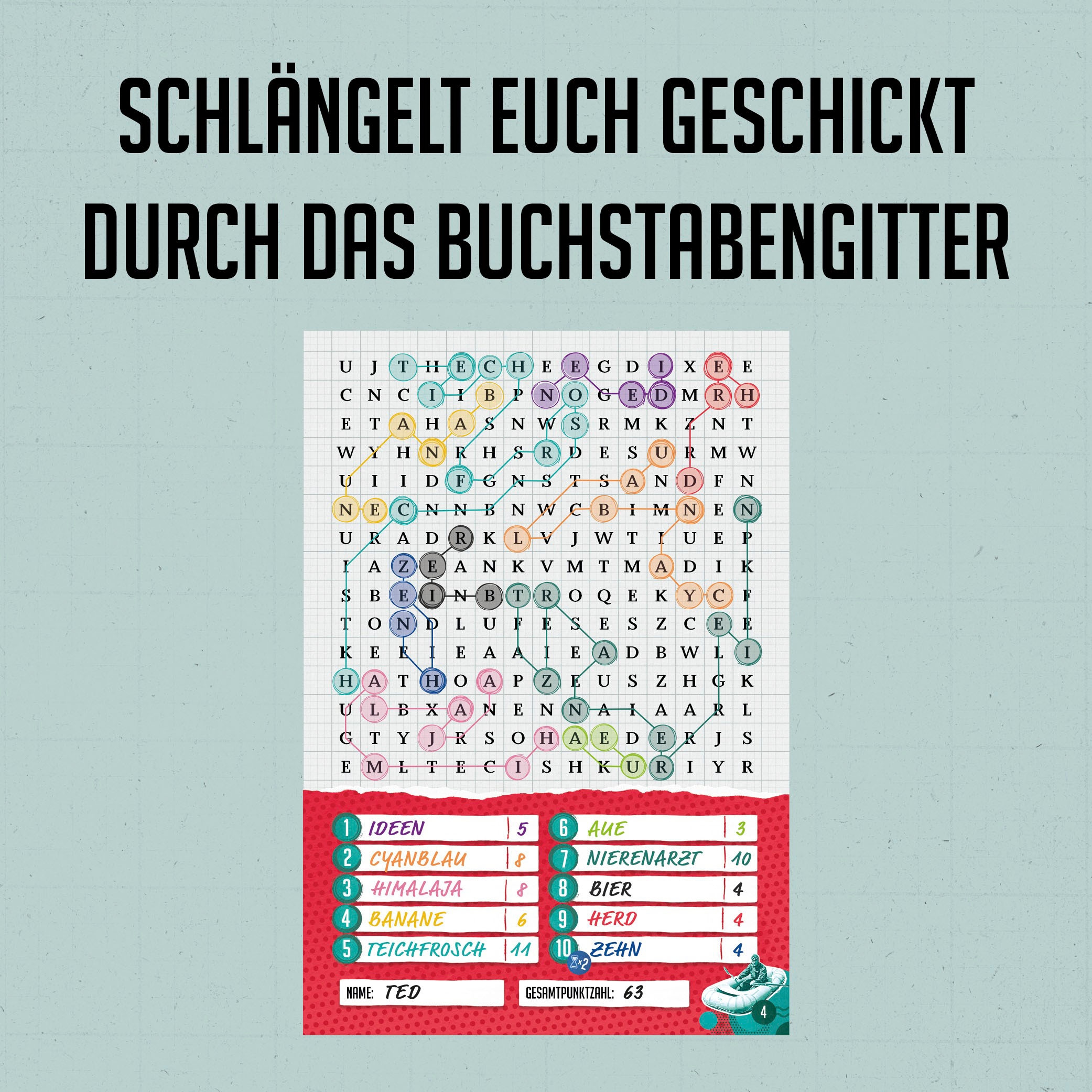 Kosmos Spiel »Wömmeln«, Made in Germany