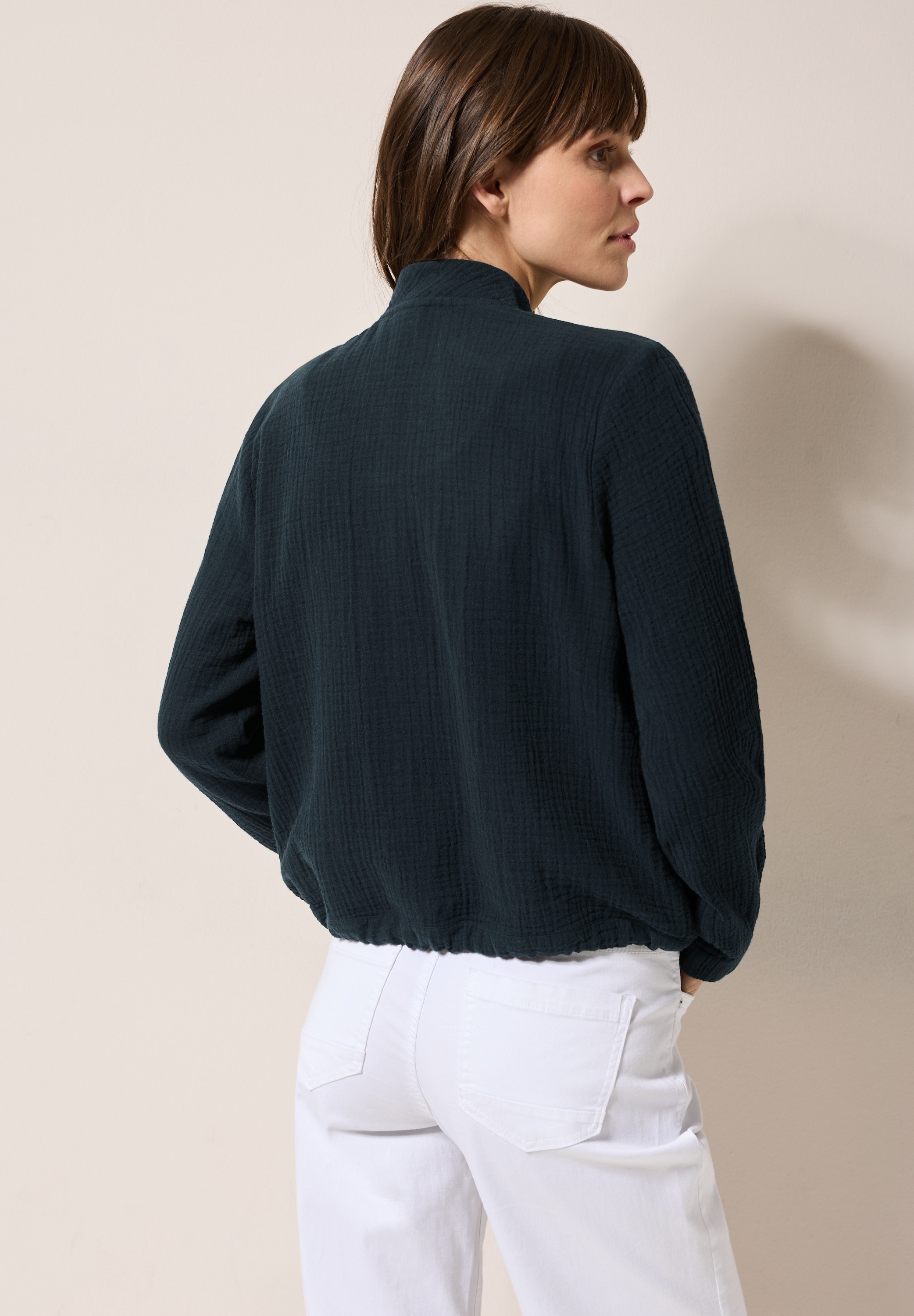 Cecil Kurzjacke ohne Kapuze mit Tunnelzug am Saum günstig online kaufen