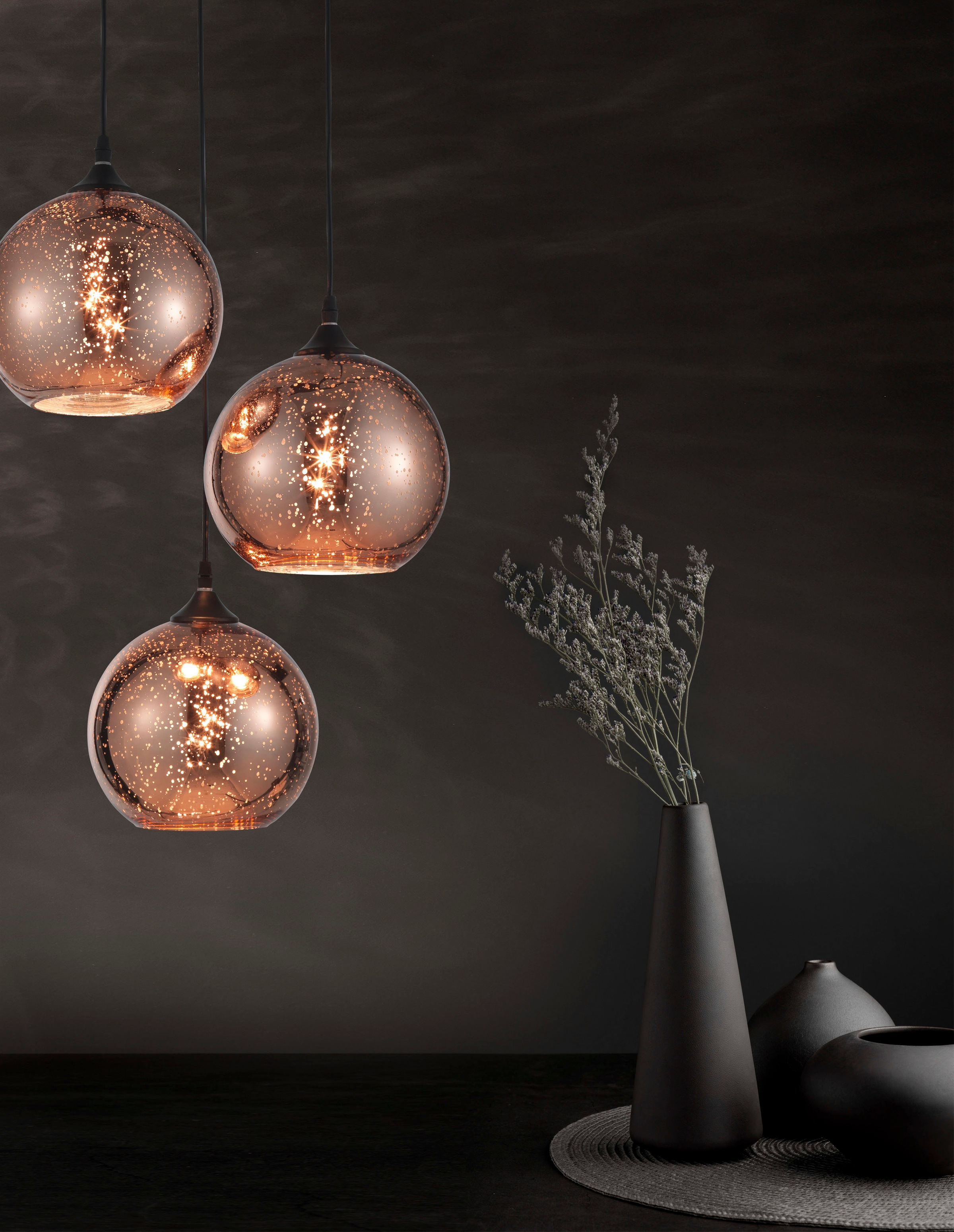 Nova Luce Hängeleuchten »BLAZE« E27 1 Stk. Ohne Beleuchtung