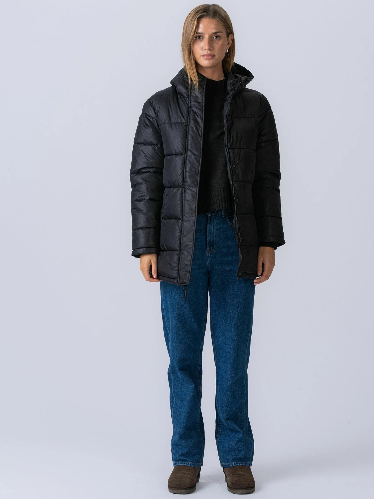 TeeShoppen Outdoorjacke »TEESHOPPEN Jacket Long Puffer«