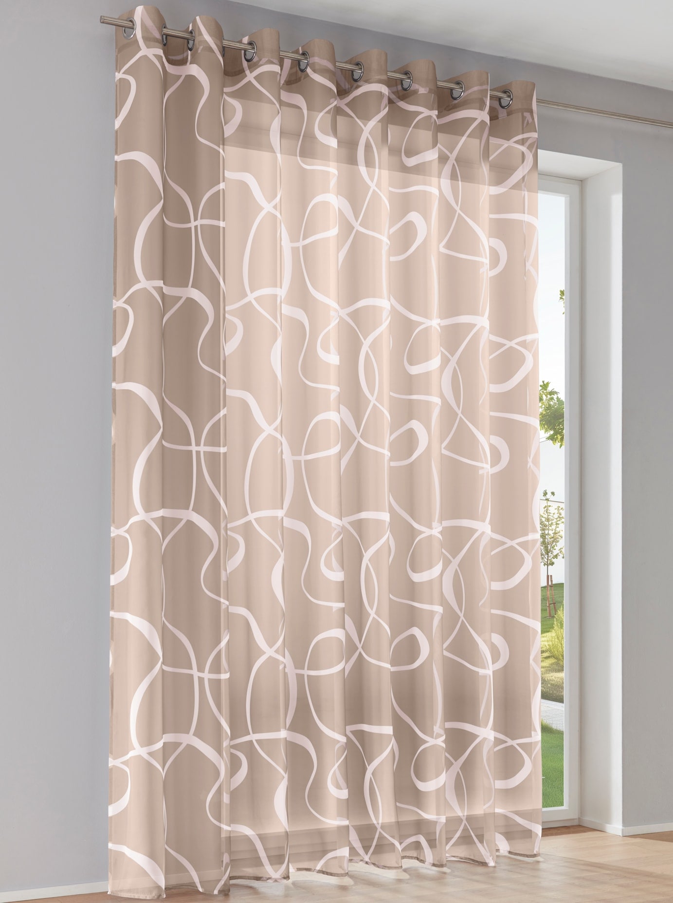 heine home Gardine Ösen 2 Stk. tlg. günstig online kaufen