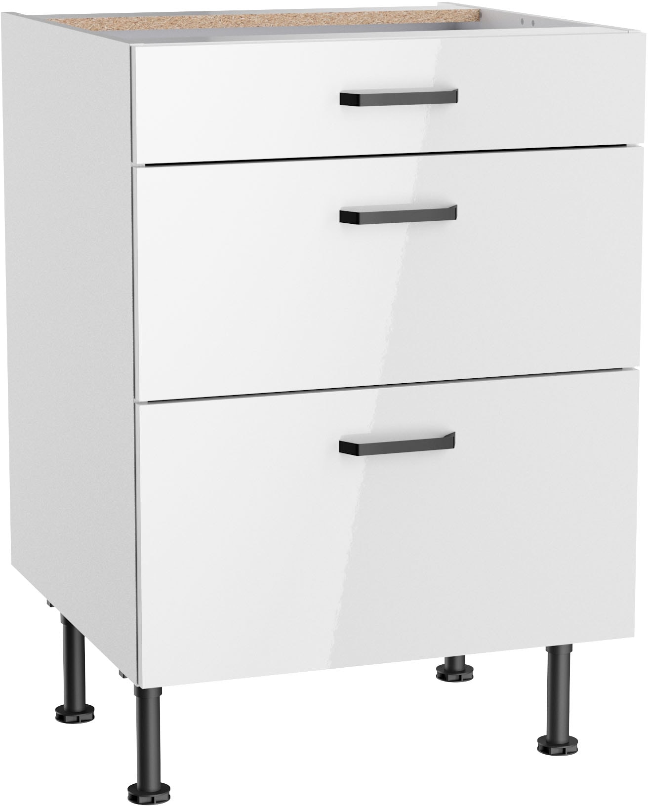 KOCHSTATION Unterschrank "KS-Paula" 60 cm breit, 87 cm hoch, mit 1 Schubkas günstig online kaufen