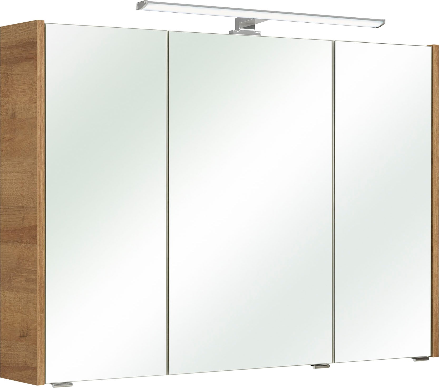 Spiegelschrank »Quickset 362 Badschrank, 3 Spiegeltüren, 6 Einlegeböden, 100 cm...