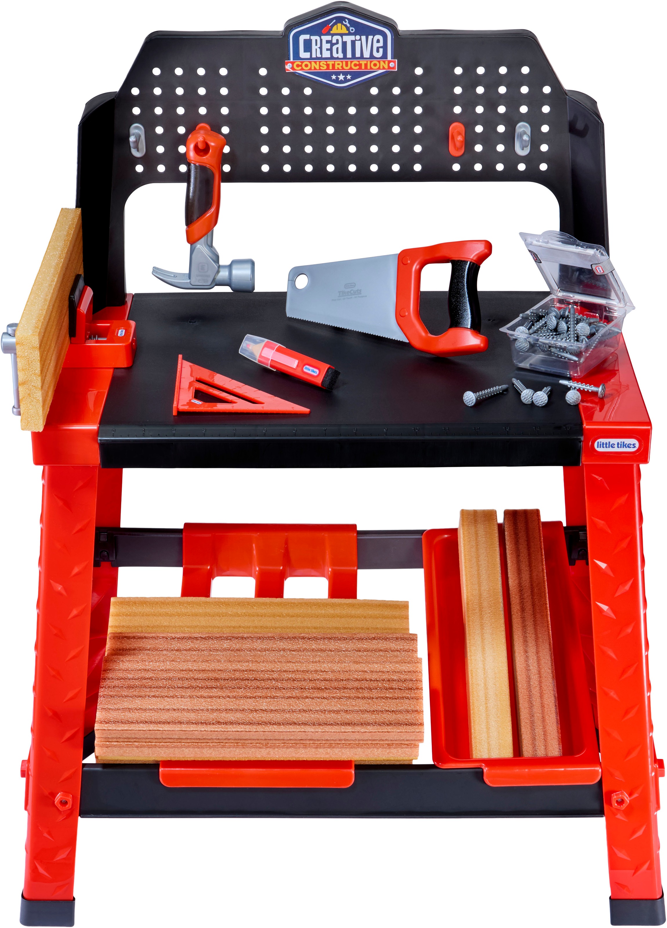 Little Tikes® Spielwerkbank »Creative Construction - Werkbank«, mit Zubehör
