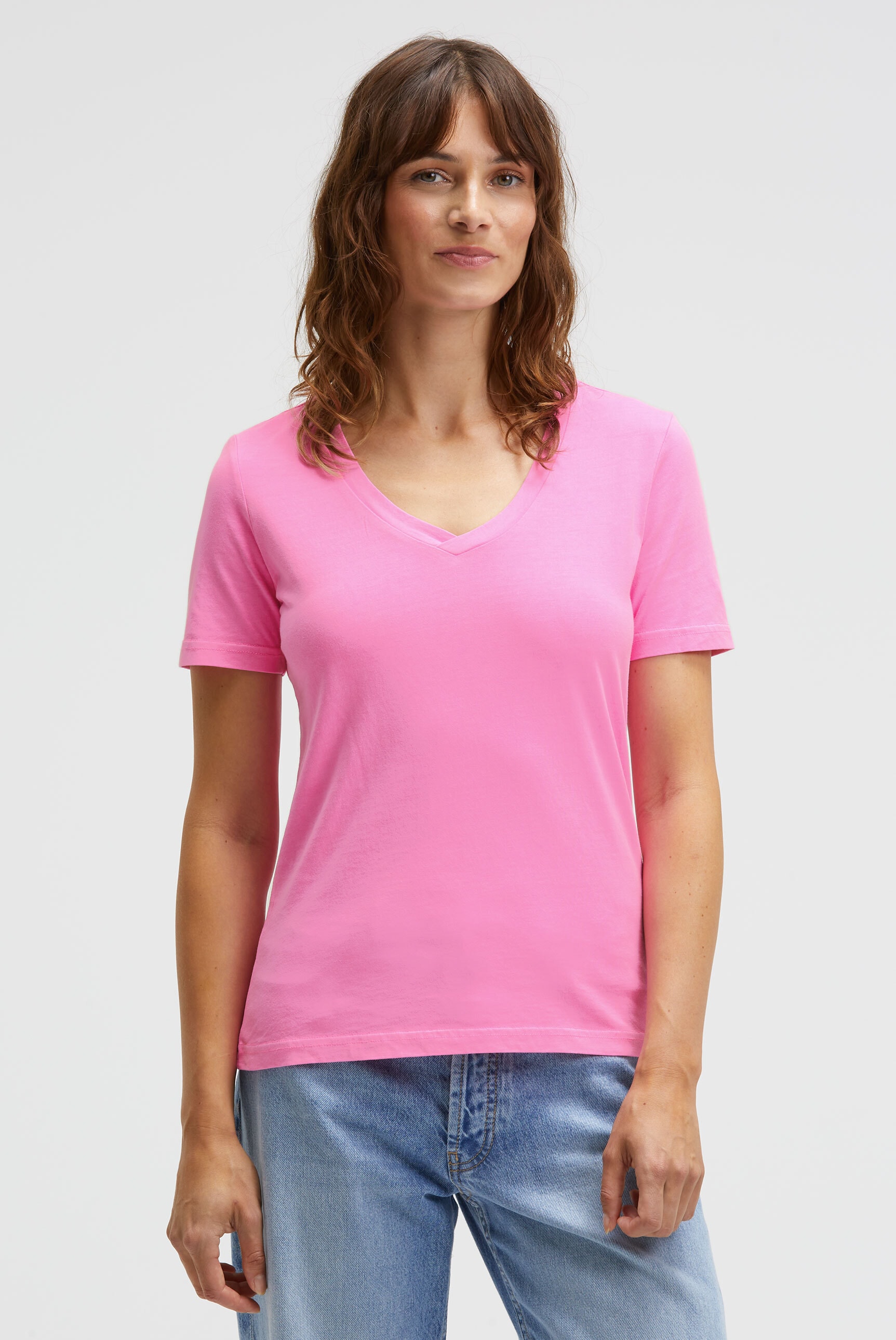 SENSES.THE LABEL V-Shirt, aus Baumwolle günstig online kaufen