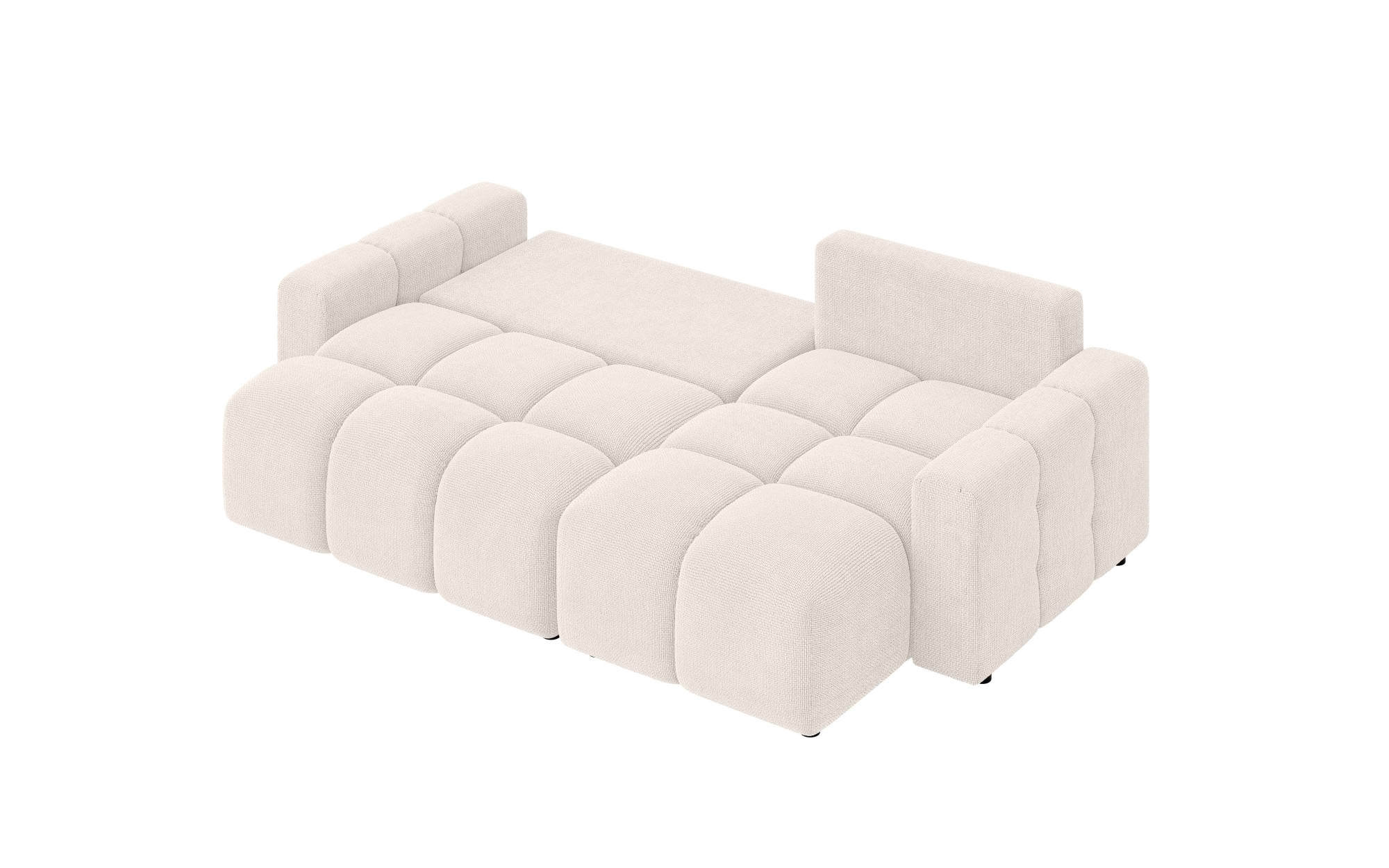 INOSIGN Ecksofa »FELICI, Schlafsofa 233cm, L-Form mit Recamiere beidseitig montierbar«, Designsofa mit Bettfunktion und Bettkasten, Maße B/T/H: 233/142/88 cm