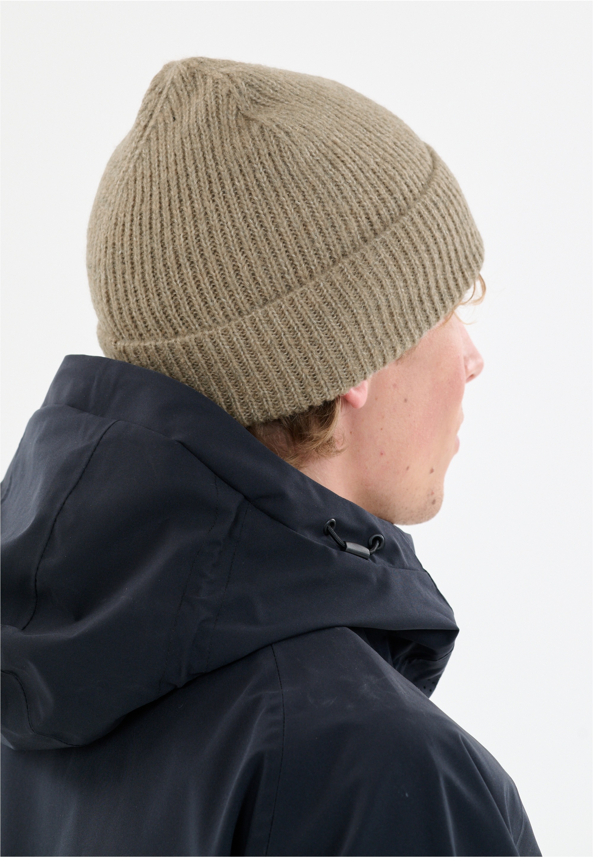 SLOPE Beanie »Andi« aus wärmenden Materialmix
