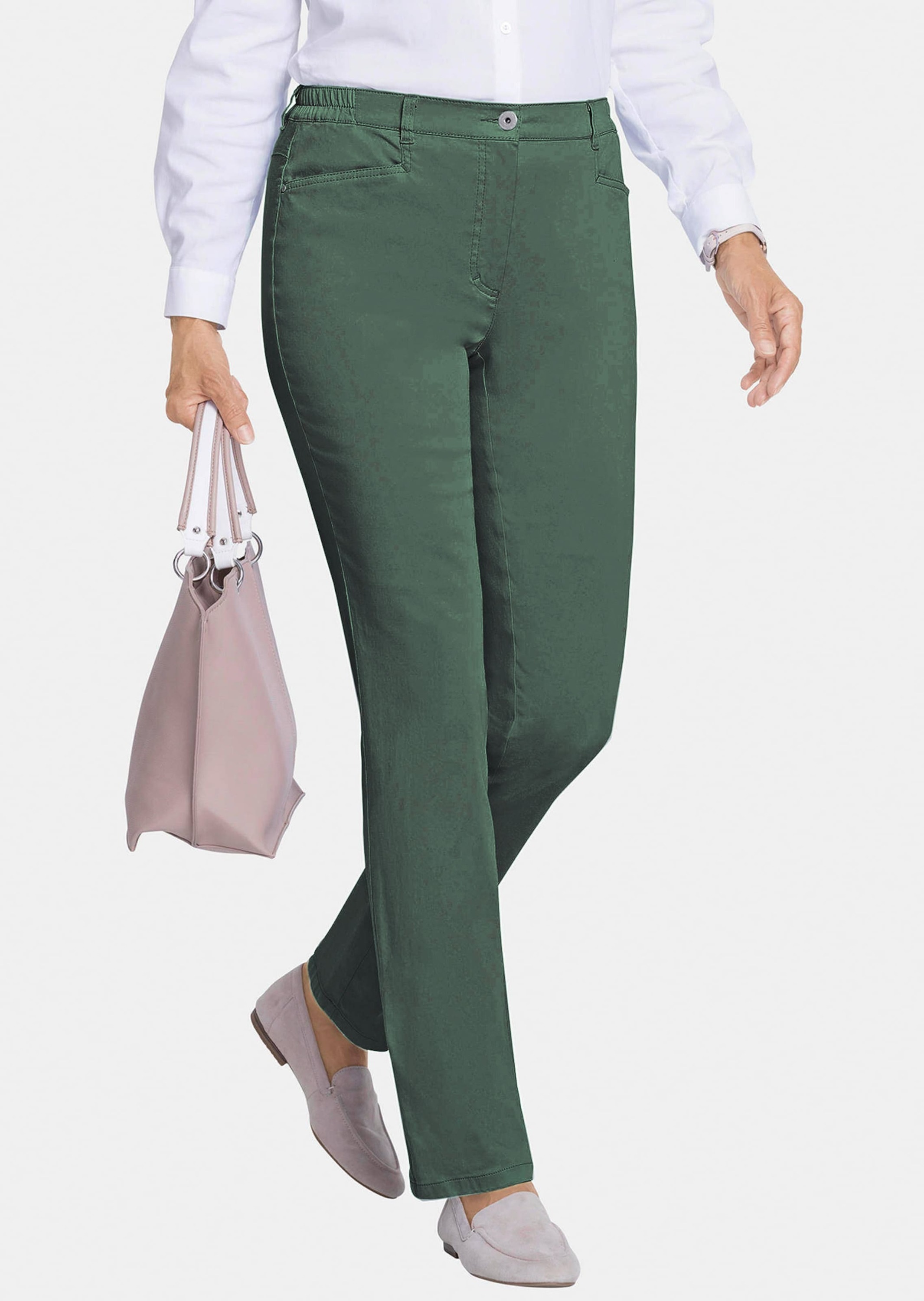 GOLDNER Stoffhose »Leichte Baumwoll-Hose CARLA«