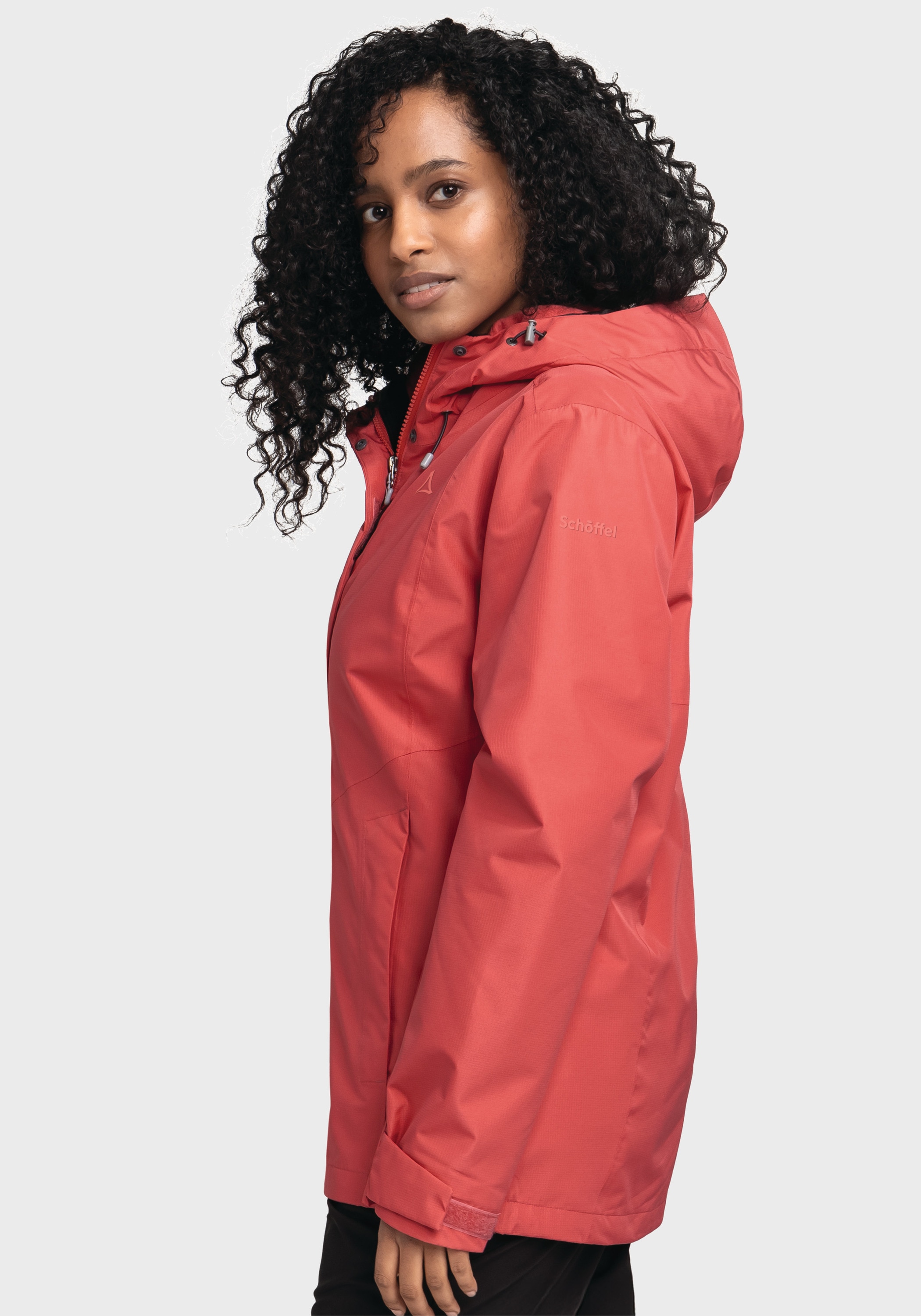 Schöffel Doppeljacke »Hiking 3in1 Jacket Style Okere WMS«, mit Kapuze