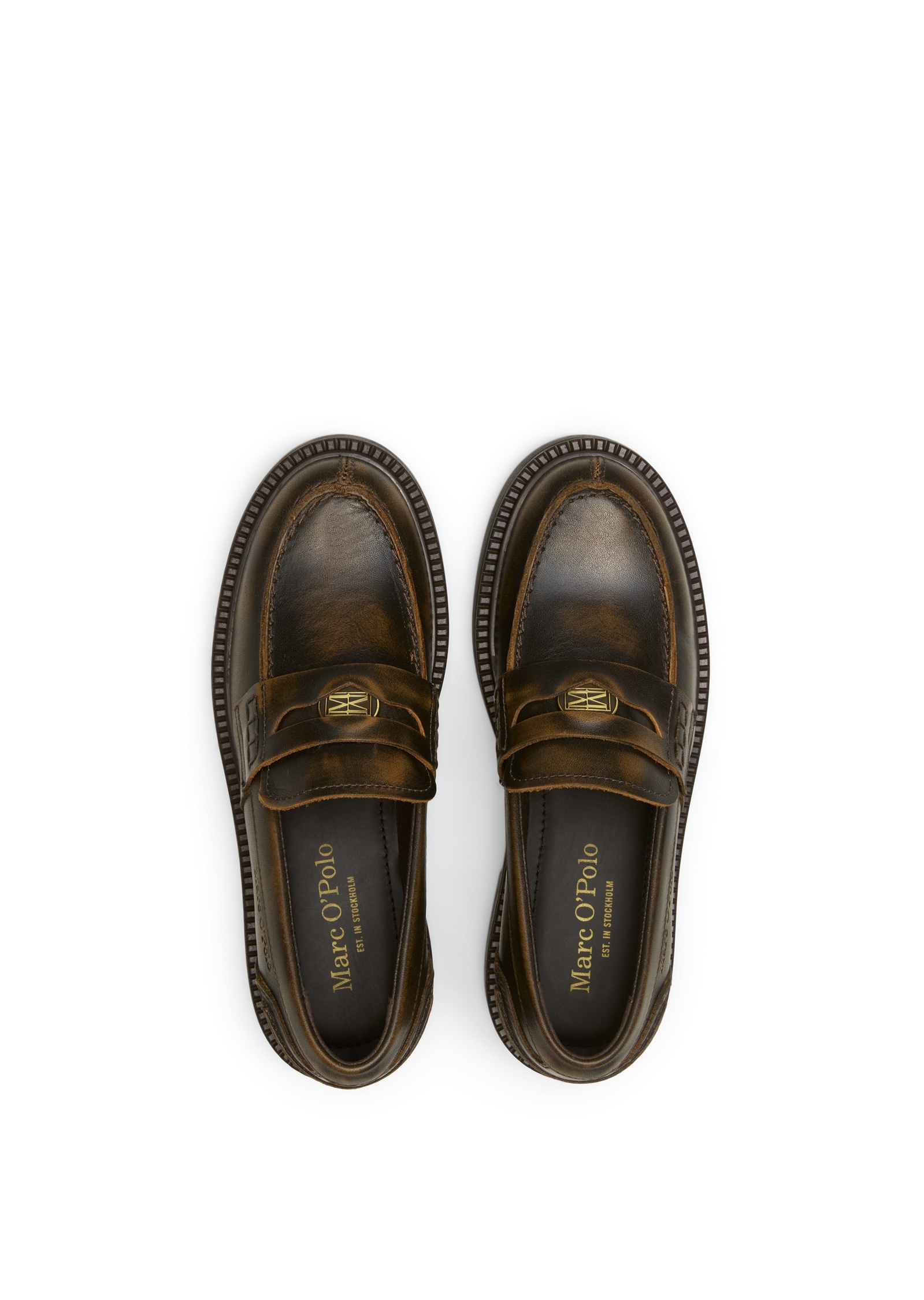 Marc O'Polo Loafer »mit Logo-Münze«