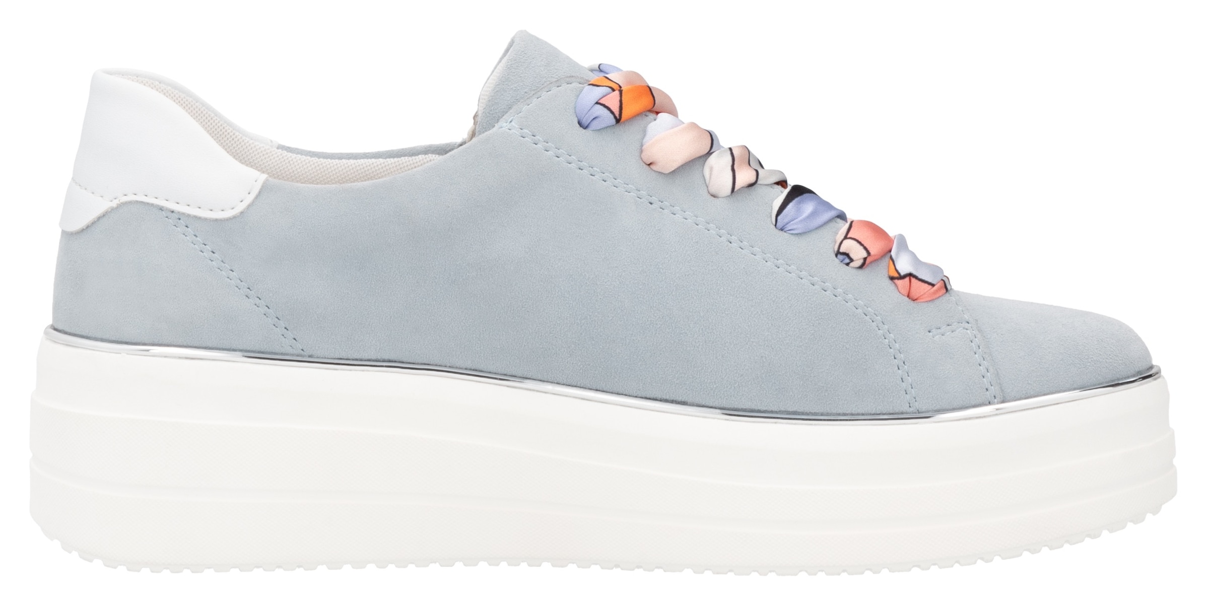 Remonte Plateausneaker, Freizeitschuh, Halbschuh, Schnürschuh mit seitlichem Reißverschluss