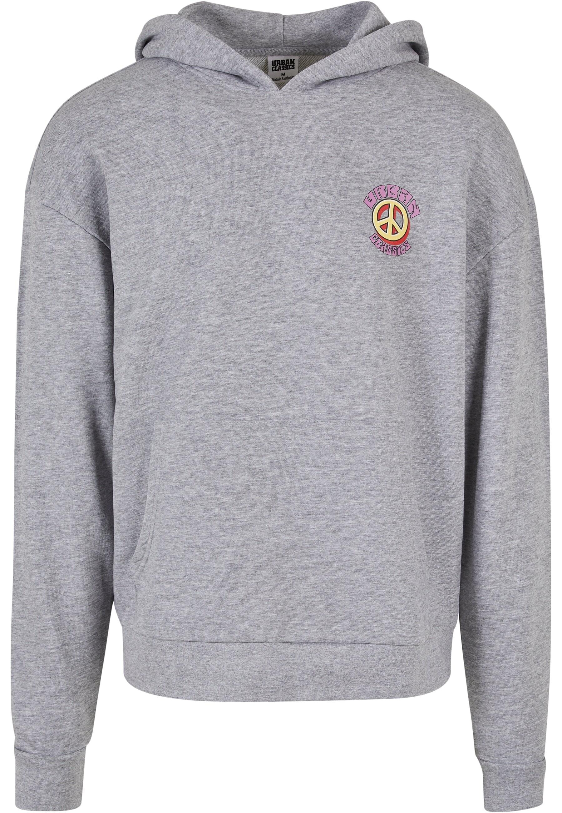 URBAN CLASSICS Sweatshirt "Urban Classics Herren Big Peace Hoody" 1 Stk. tl günstig online kaufen
