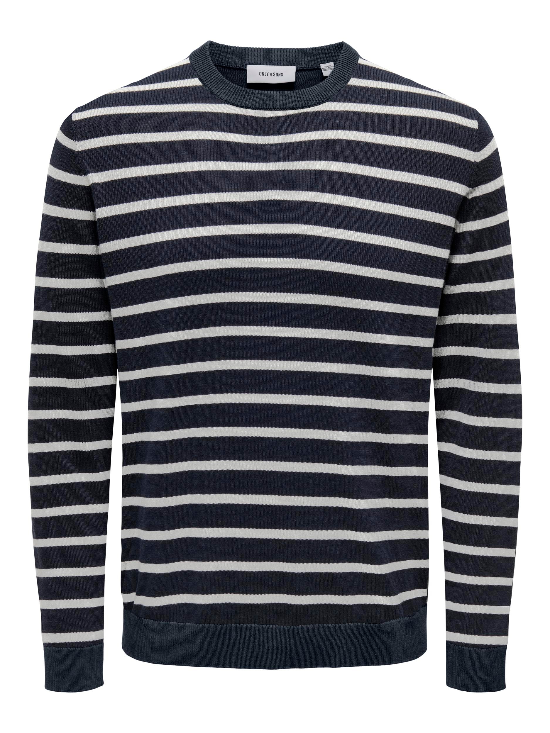 ONLY & SONS Rundhalspullover "ONSALEX 12 SOLID CREW NECK KNIT" günstig online kaufen