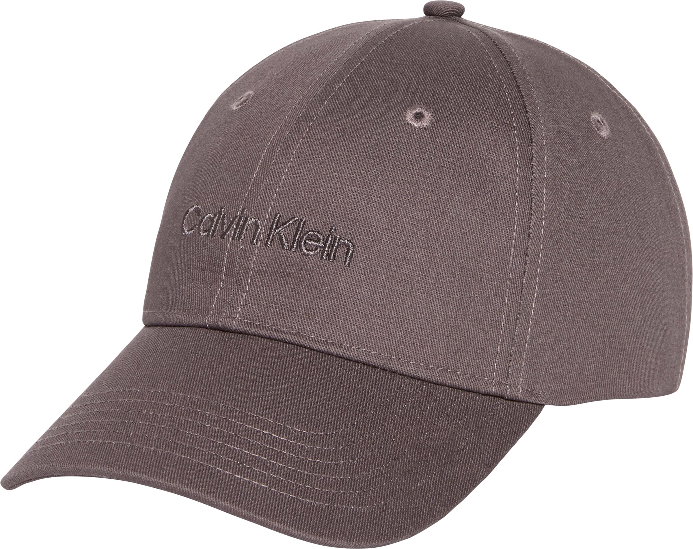 Calvin Klein Baseball Cap "LOGO EMBROIDERY BASEBALL CAP" Mit festem Schirm günstig online kaufen
