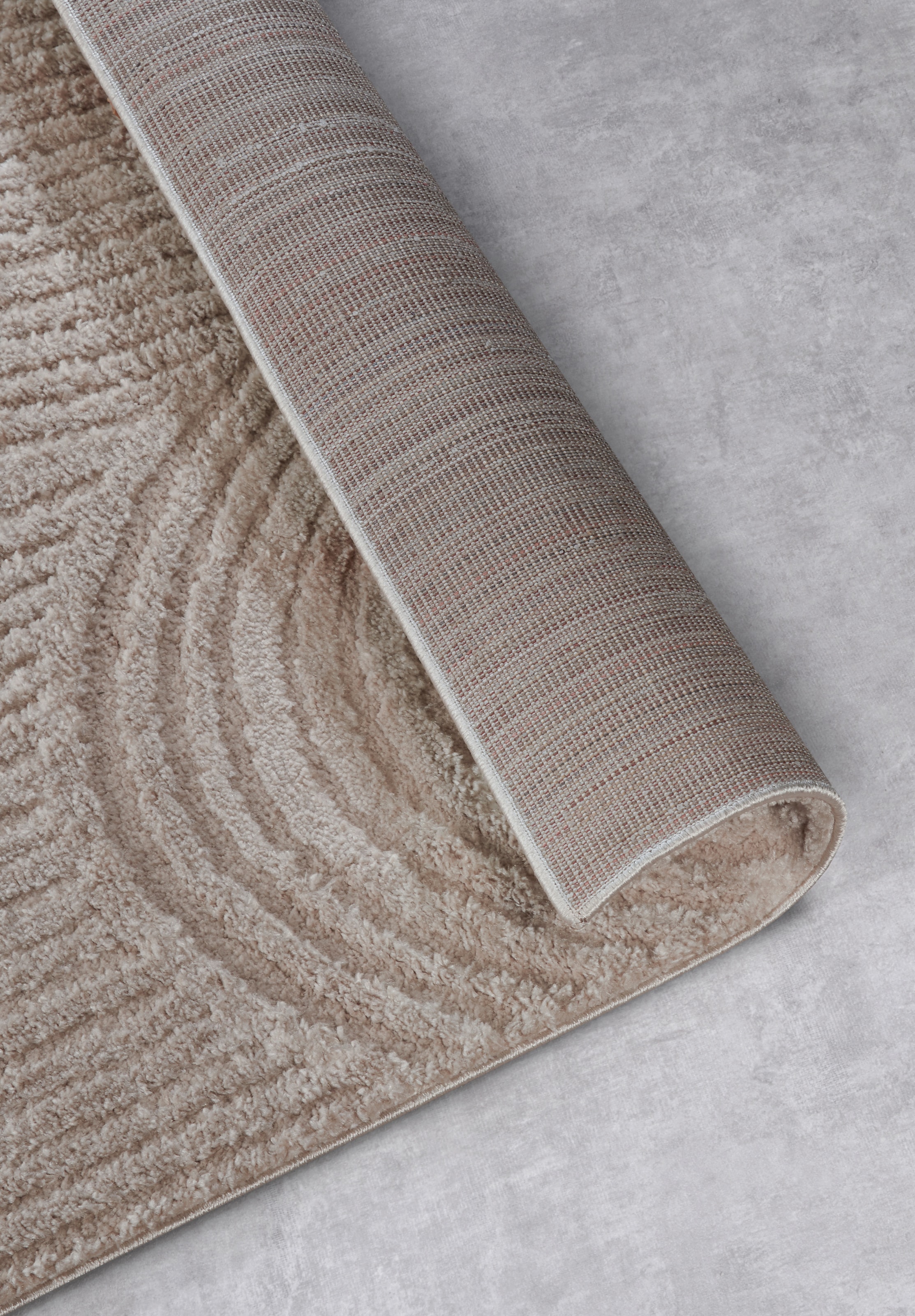 ELLE DECORATION Designteppich »Chappe«, rechteckig, 18 mm Höhe, Shaggy, Läufer, flauschig, weich, Langflor, modern, Hoch Tief Effekt
