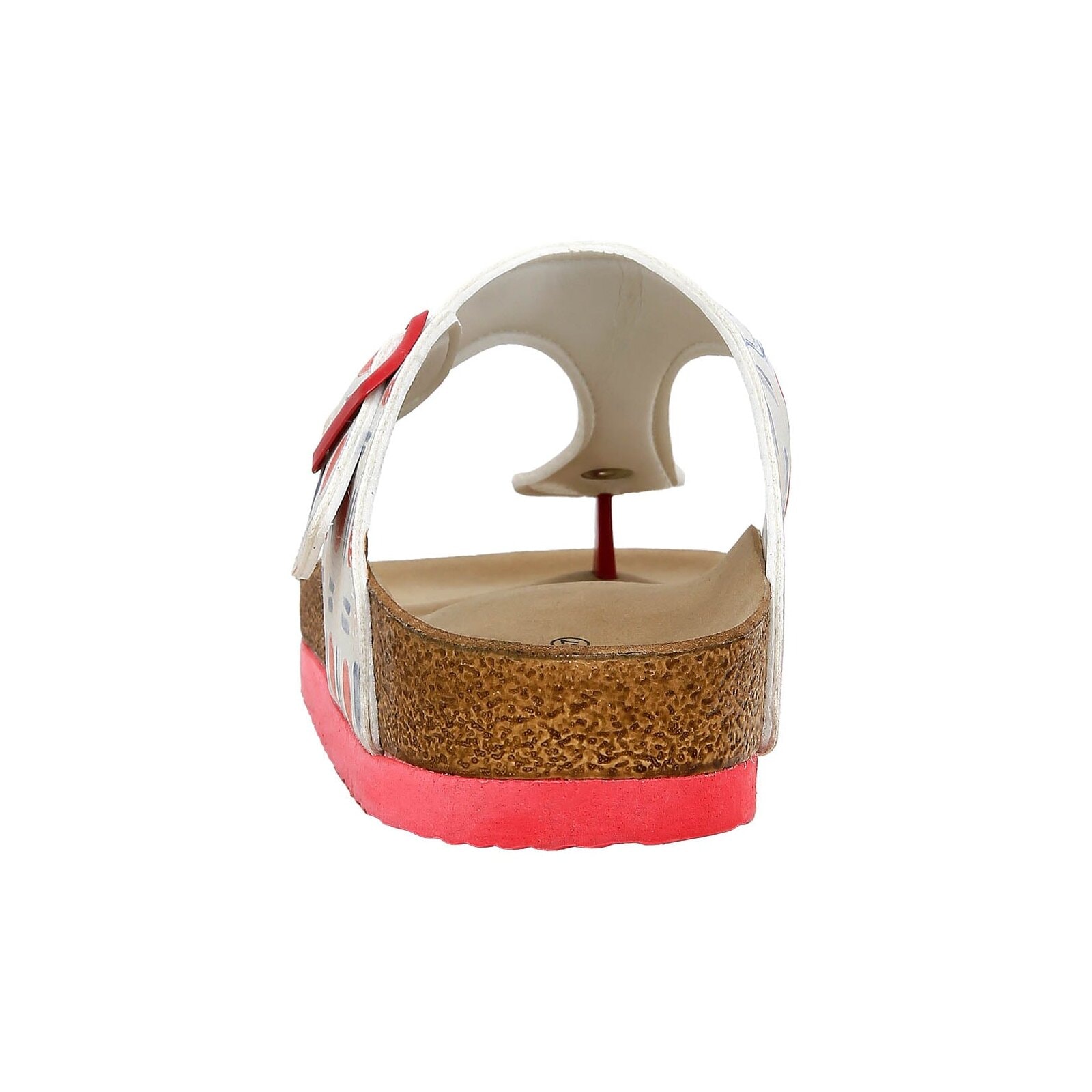 DOGO Zehentrenner »Lila Red Fish Blue Fish Damen Sandalen/ Sandaletten / Female«, Vegan