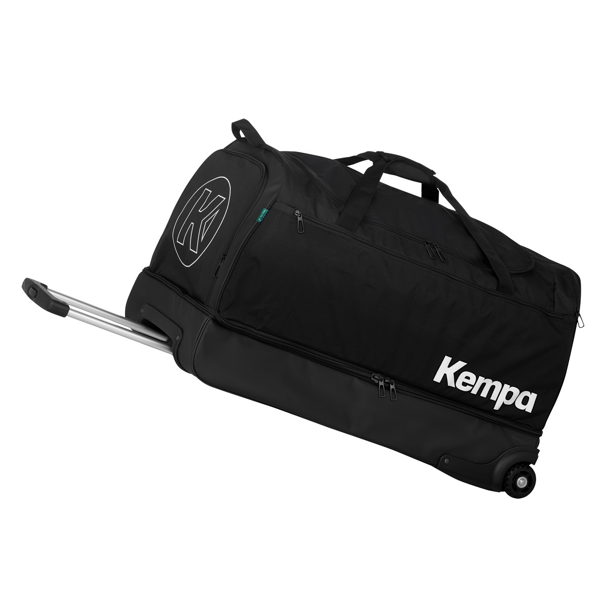 Sporttasche KEMPA "Trolley TROLLEY 120L", Herren, Gr. XL, schwarz, Obermaterial: 100% Polyester PES., Taschen Sporttasche