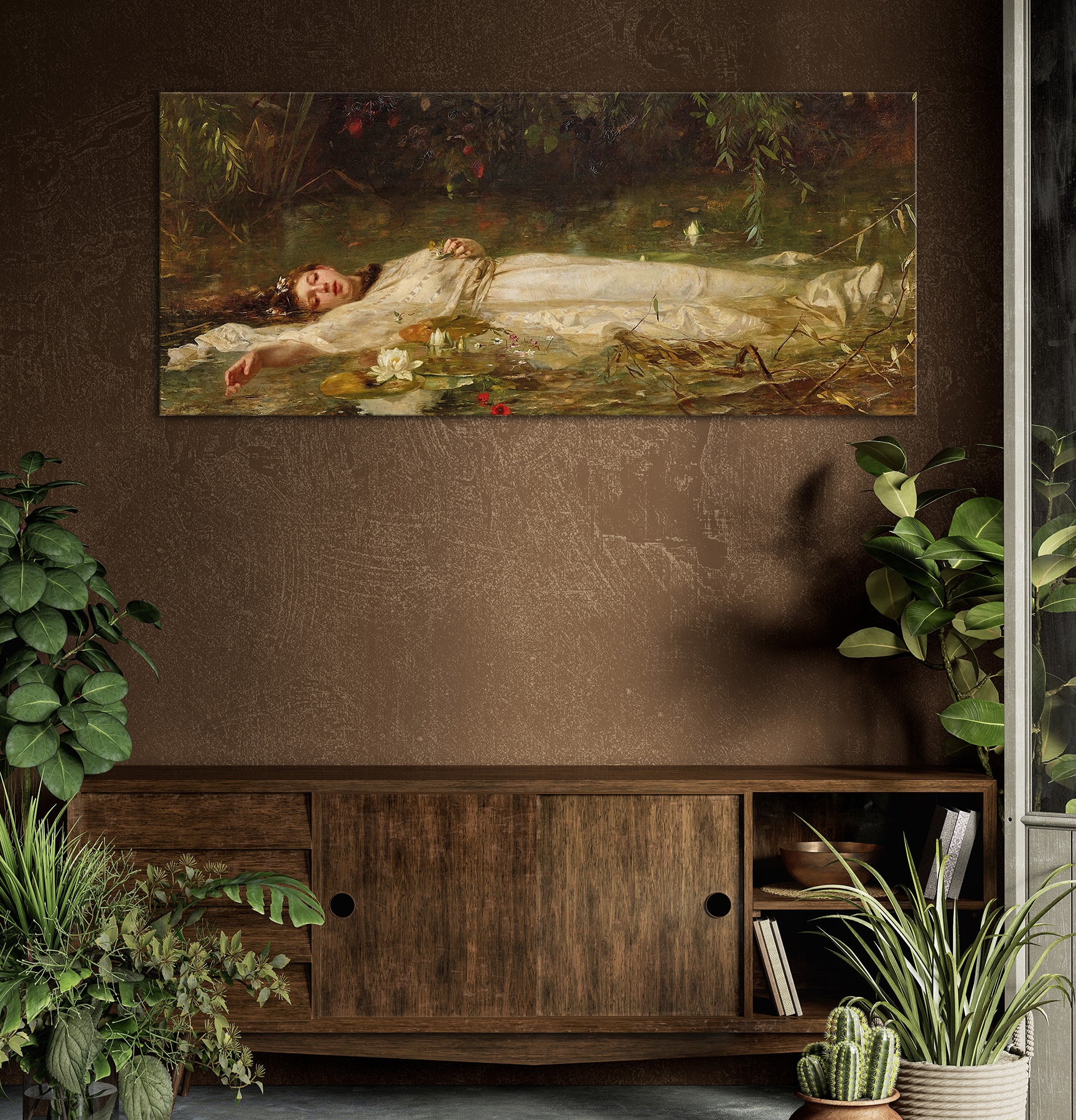 Bönninghoff Leinwandbild Gesicht | Gewässer | Natur | Portrait | Porträts | Romantisch | See | Seebilder 1 Stk. tlg.