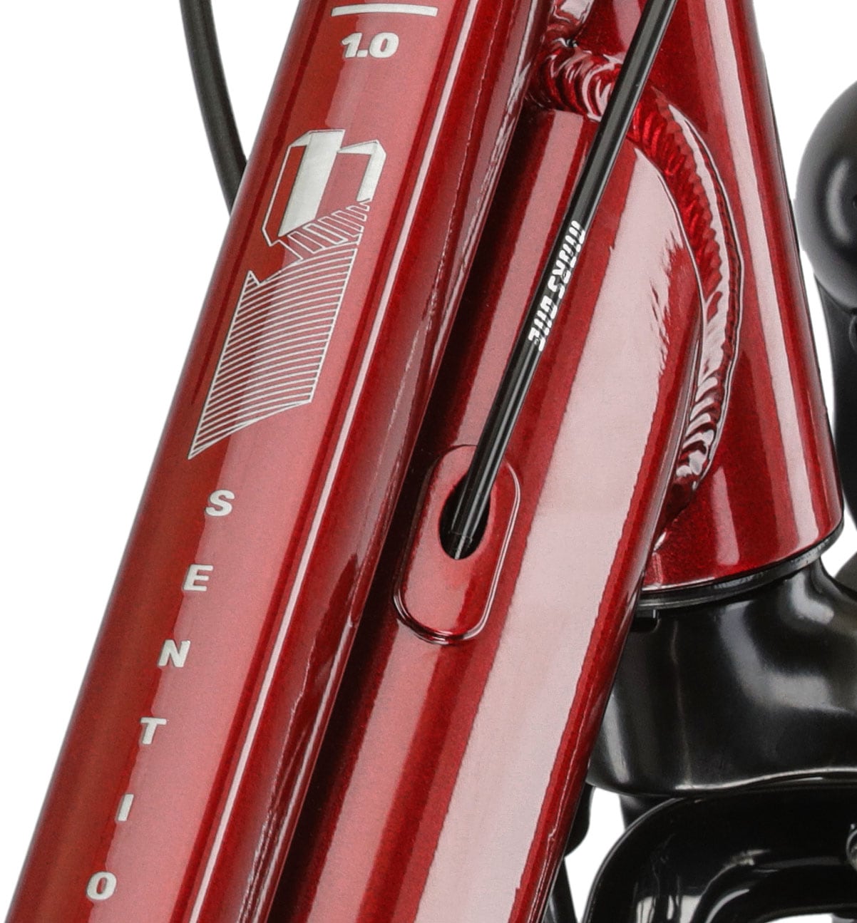 Kross Cityrad »KROSS Citybike Sentio 1.0 rot 6 Gänge«, 6 Gang, Shimano, TOURNEY TZ500 Schaltwerk, Kettenschaltung