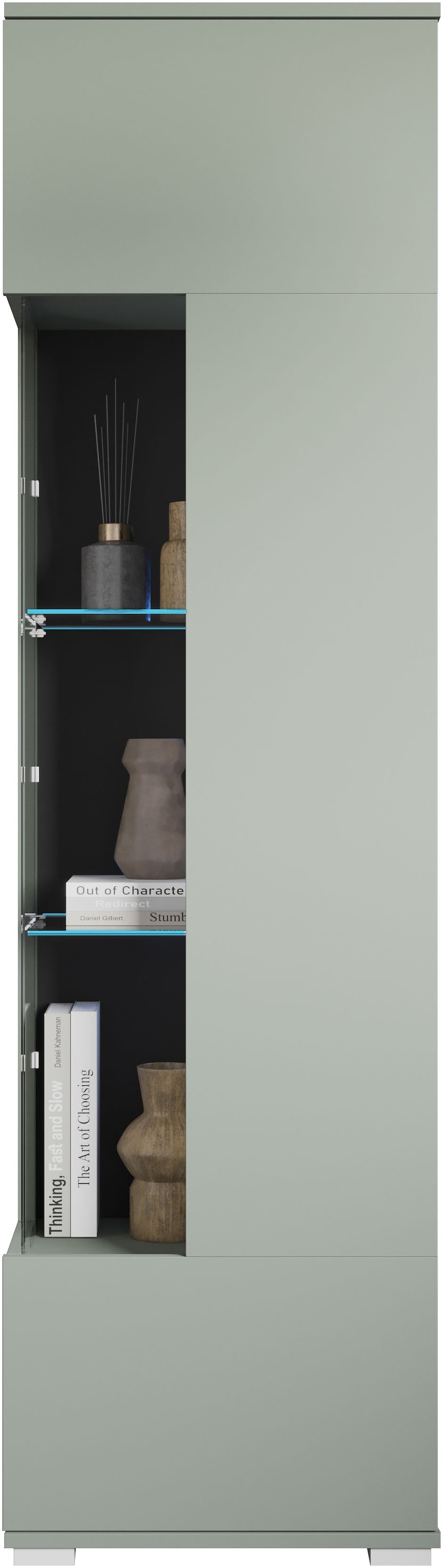 INOSIGN Vitrine »Kenia, stehend und hängend«, (1 St.), Vitrineschrank mit Glastüren 160 cm Höhe