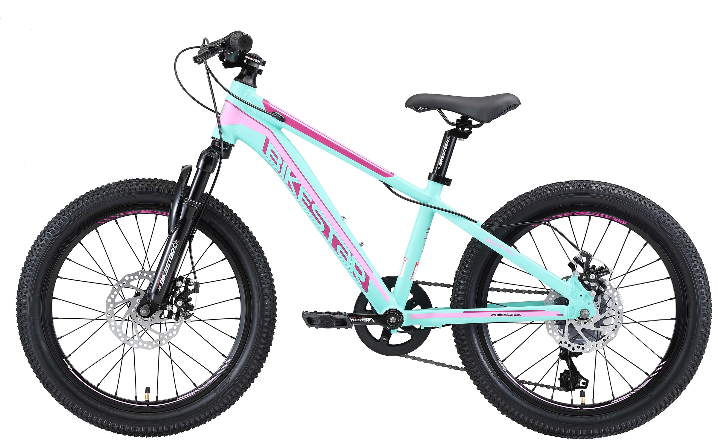 Bikestar Jugendfahrrad 7 Gang Shimano RD-TY21 Schaltwerk Kettenschaltung