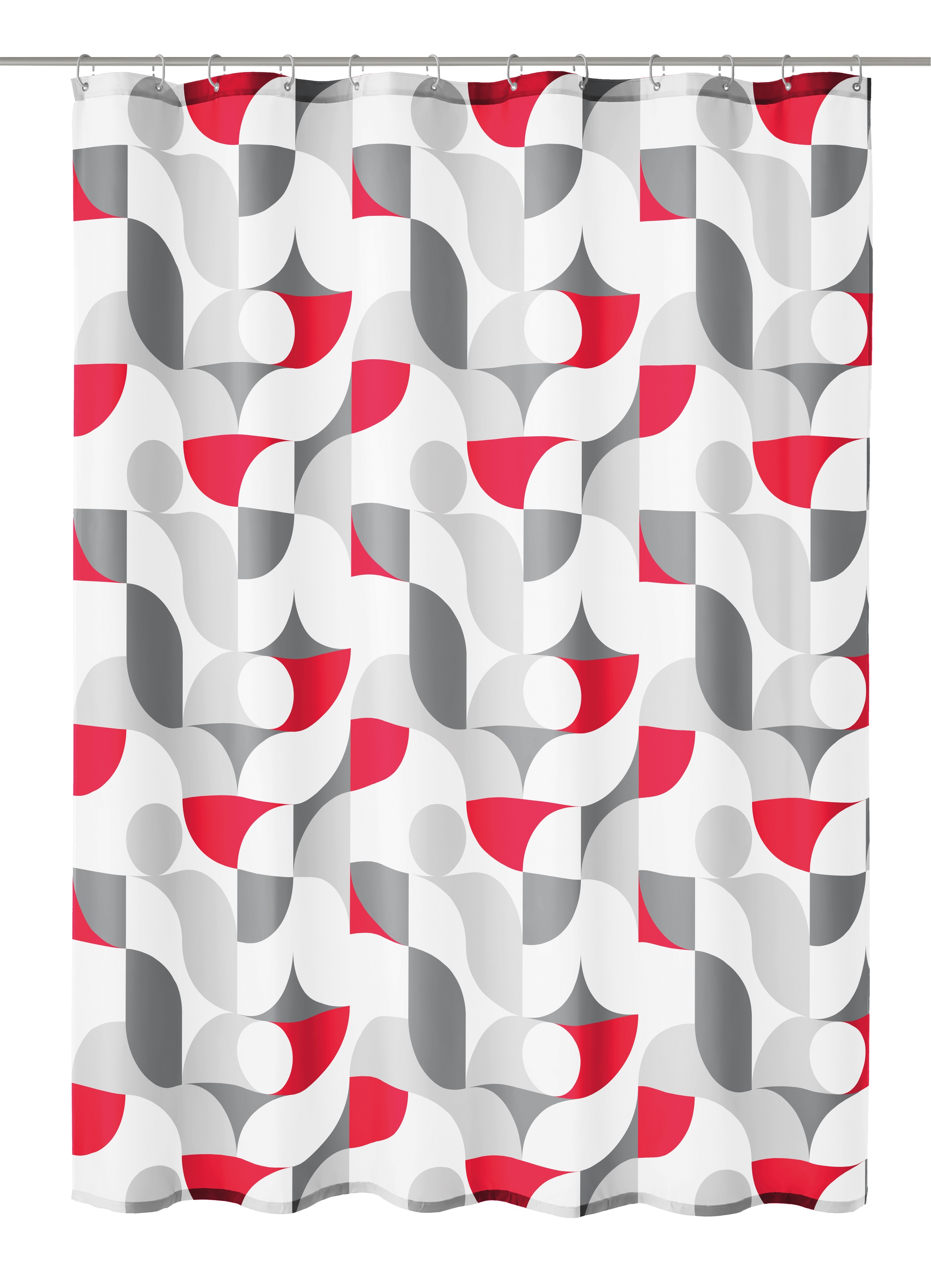 Kleine Wolke Duschvorhang "Tess" Breite 180 cm Set günstig online kaufen