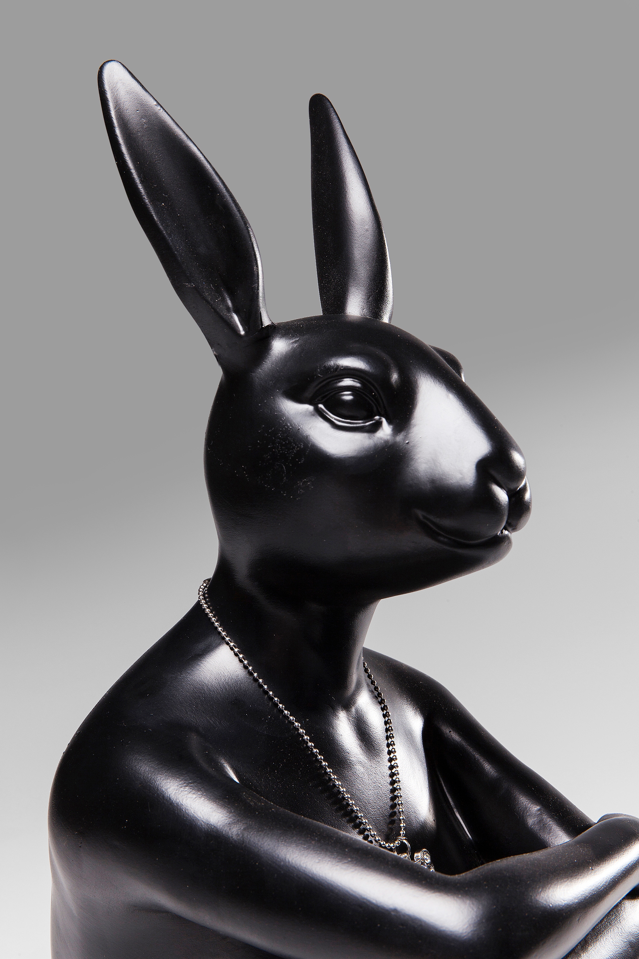 Kare Design Dekofigur »Deko Figur Gangster Rabbit Schwarz«